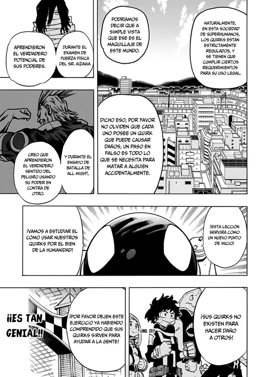 Boku No Hero Academia capítulo 13, página 16