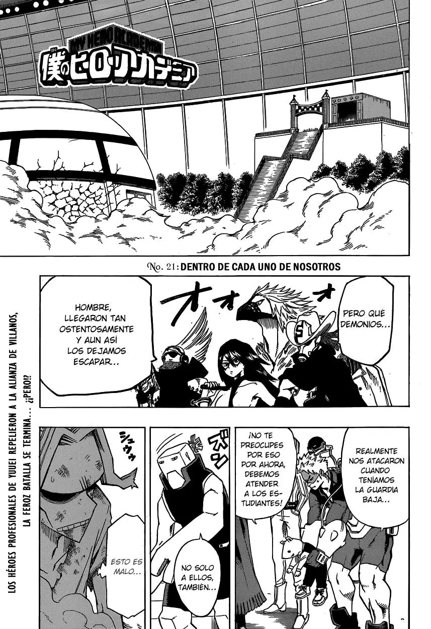 Boku No Hero Academia capítulo 21, página 2