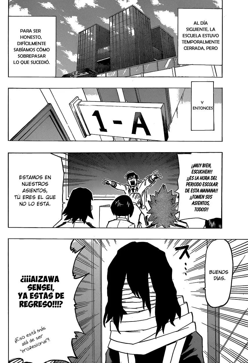 Boku No Hero Academia capítulo 21, página 18