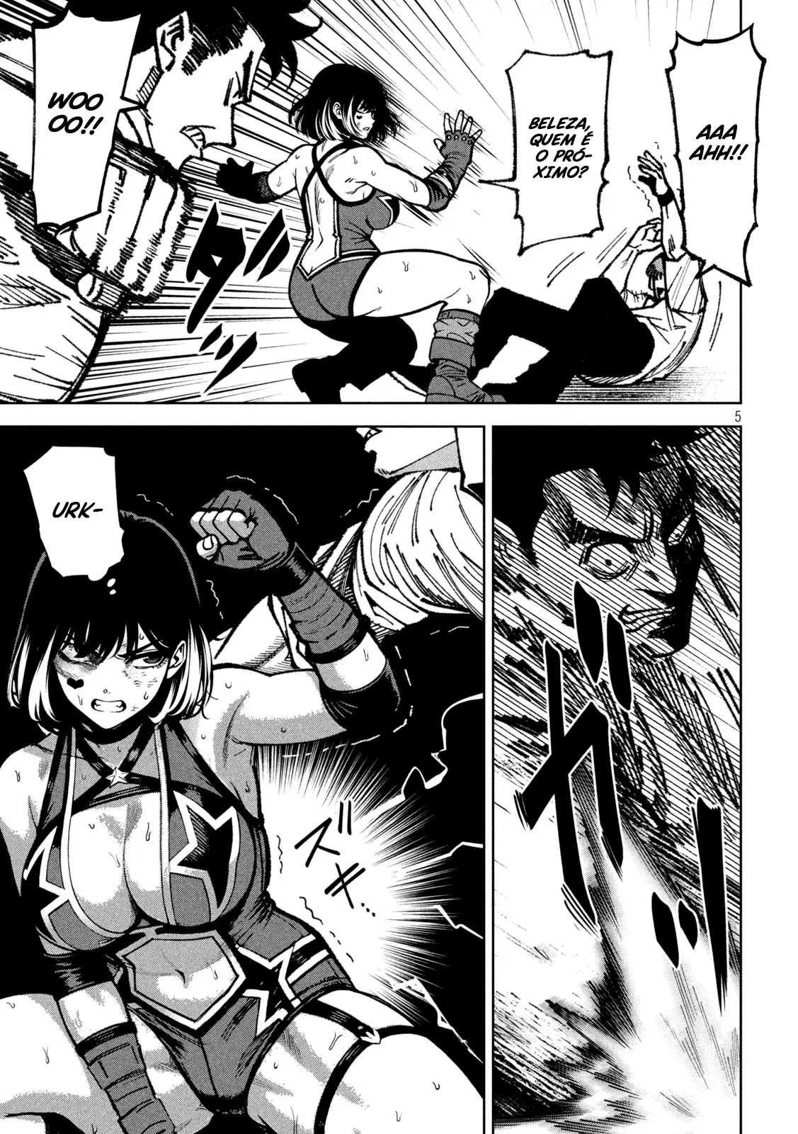 Bouryoku Banzai capítulo 57, página 8