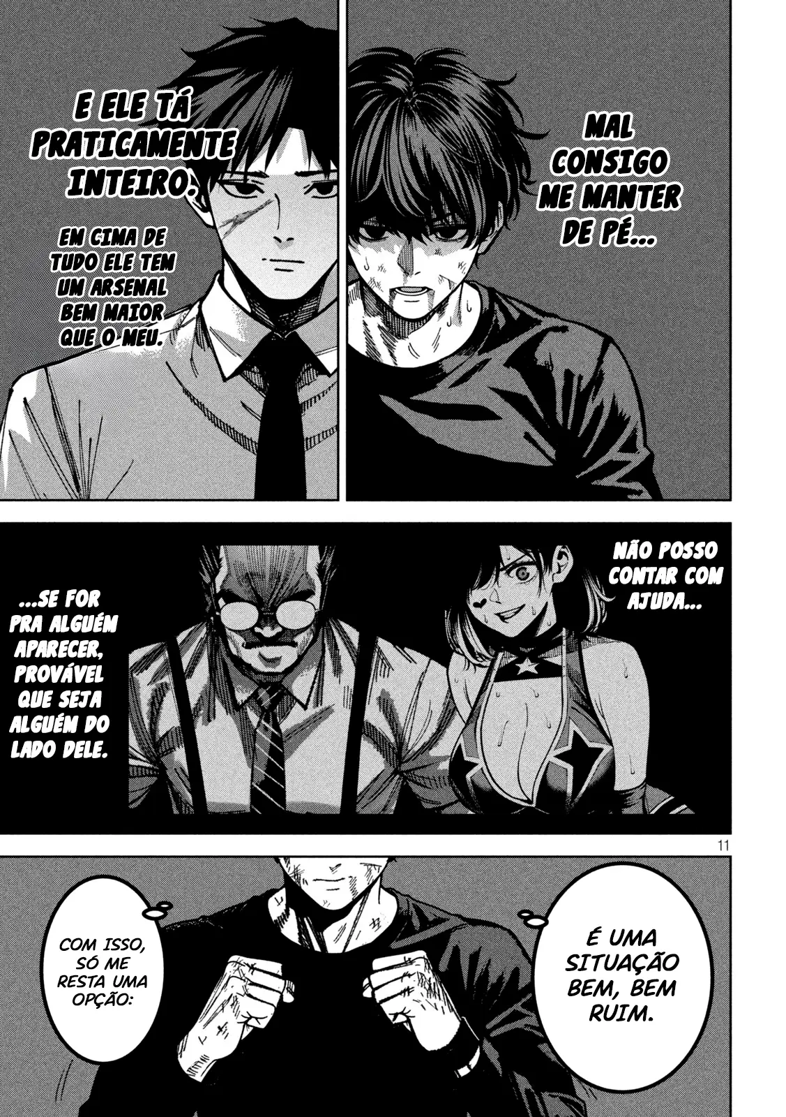 Bouryoku Banzai capítulo 57, página 14
