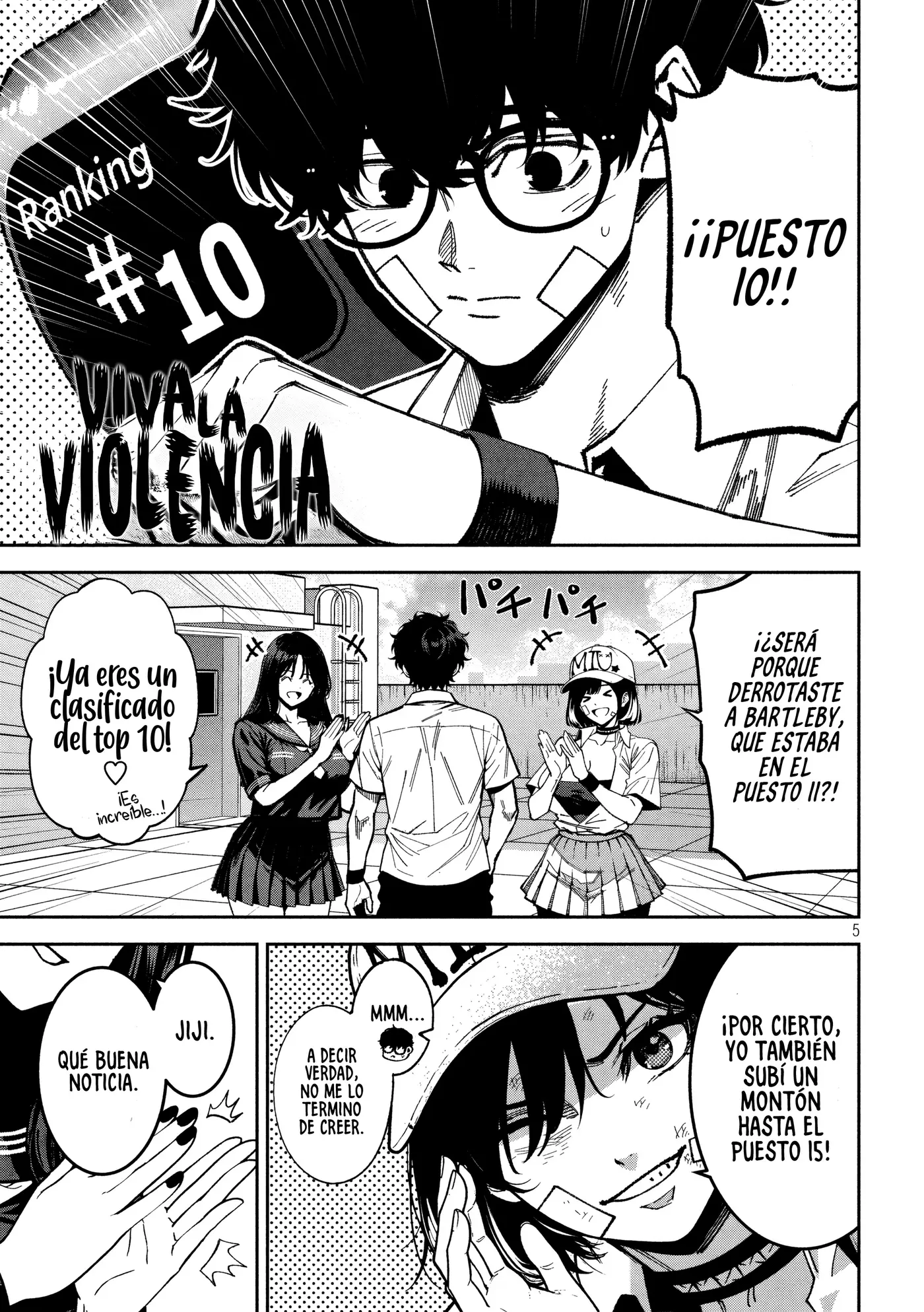 Bouryoku Banzai capítulo 60, página 6