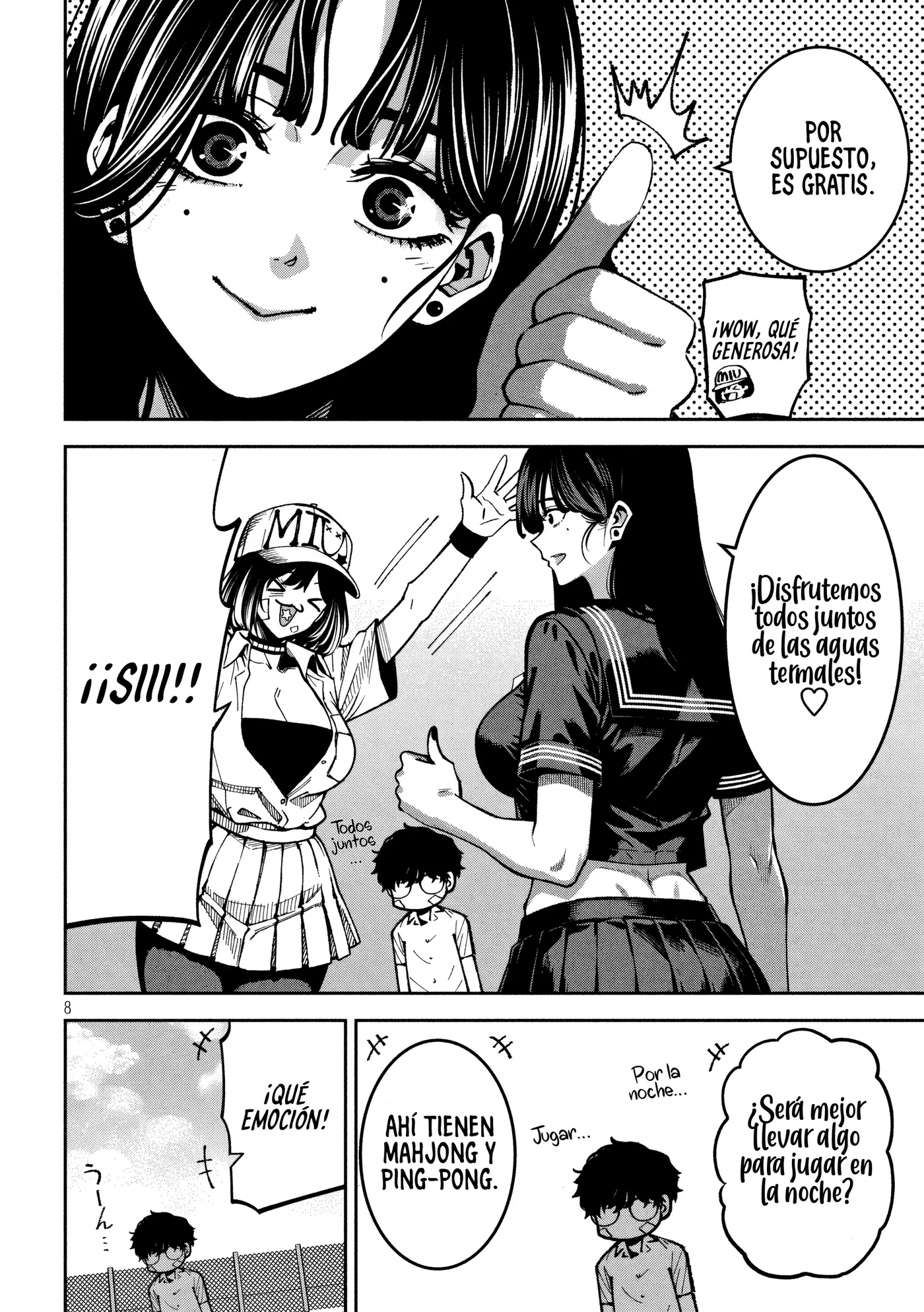 Bouryoku Banzai capítulo 60, página 9