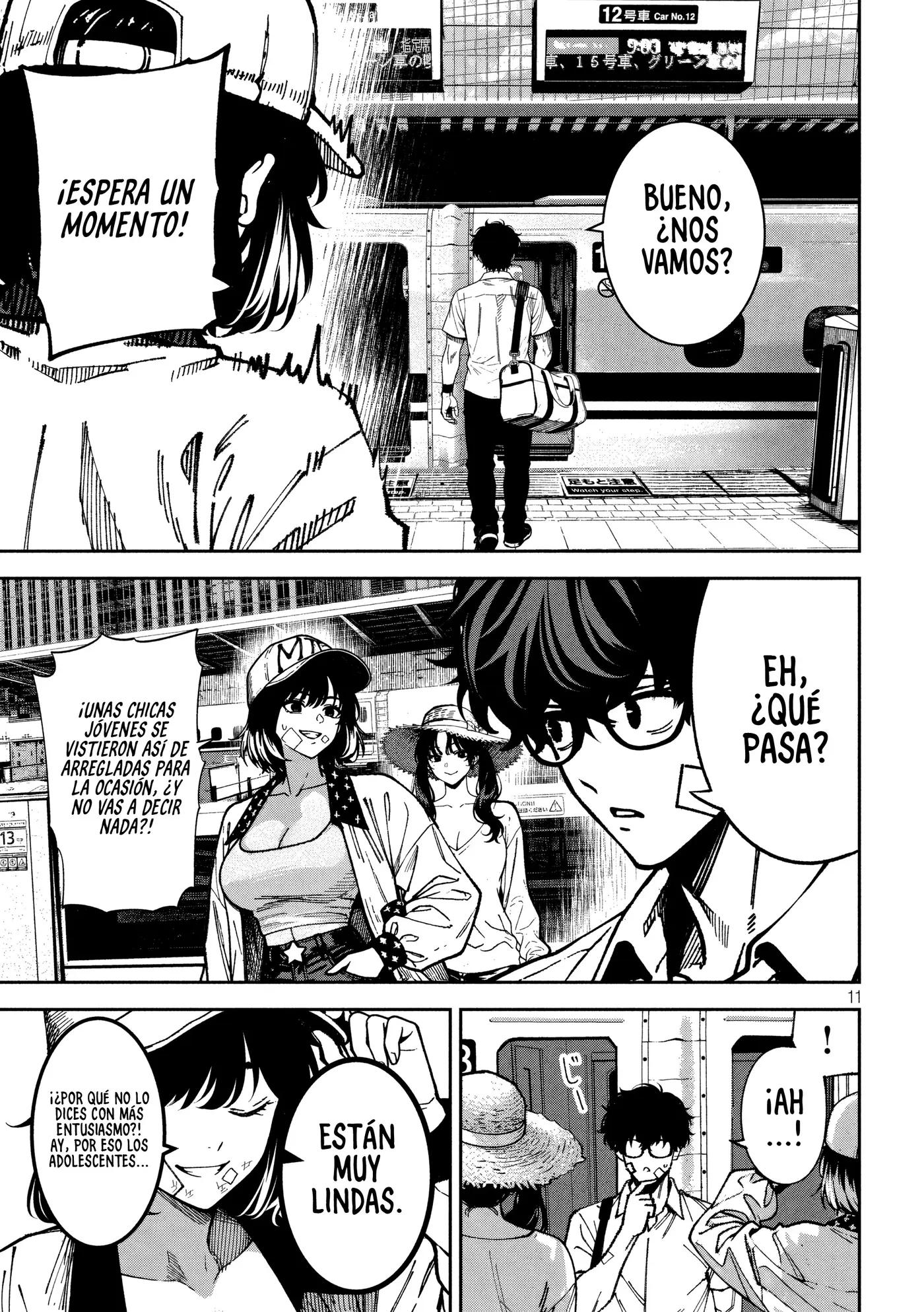 Bouryoku Banzai capítulo 60, página 12