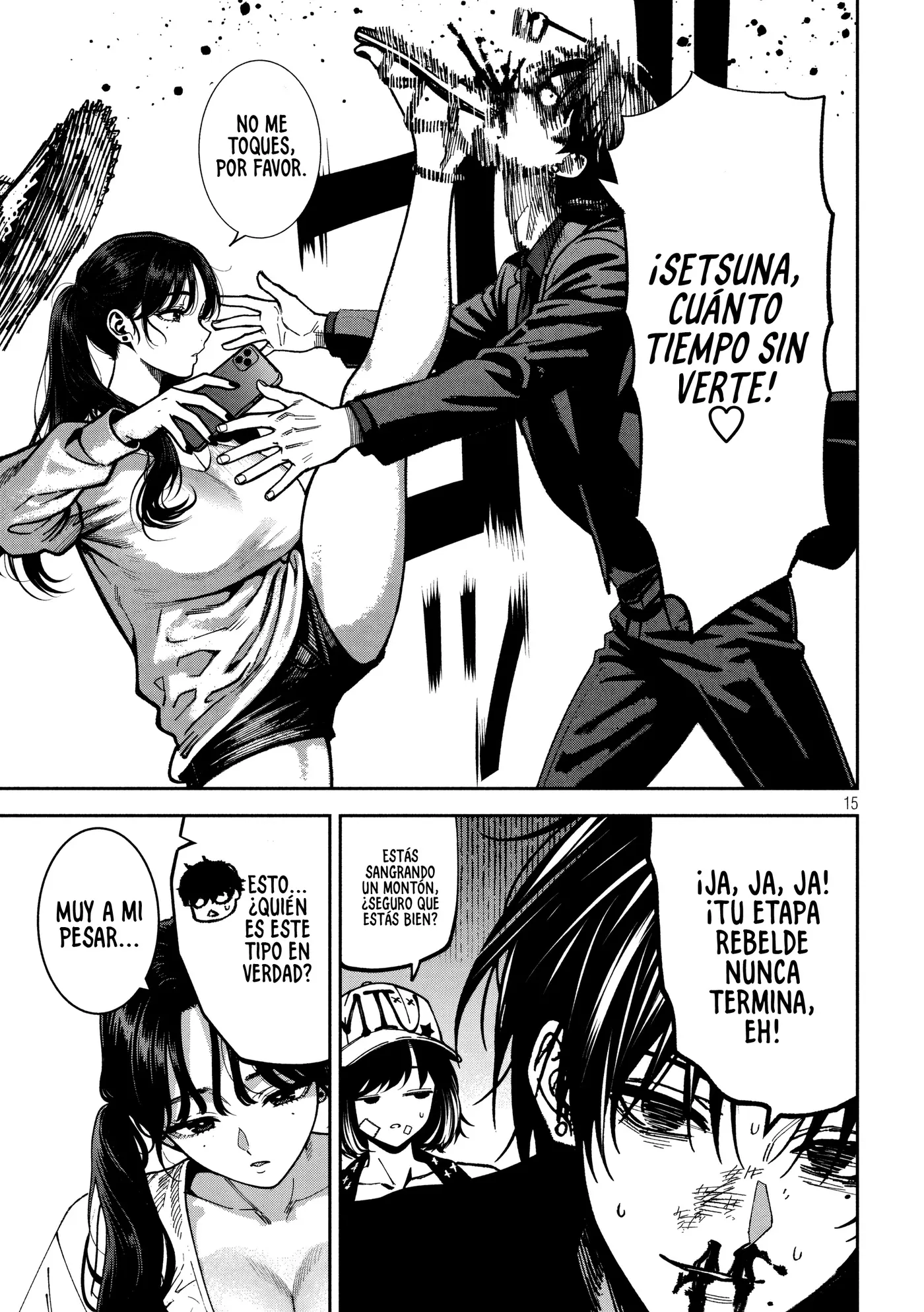 Bouryoku Banzai capítulo 60, página 16