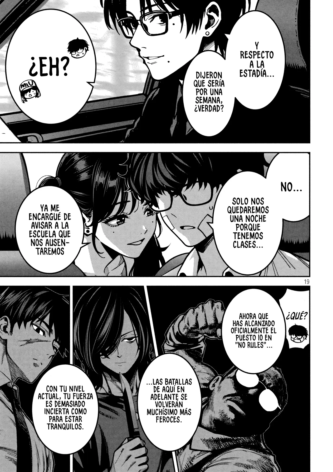 Bouryoku Banzai capítulo 60, página 20