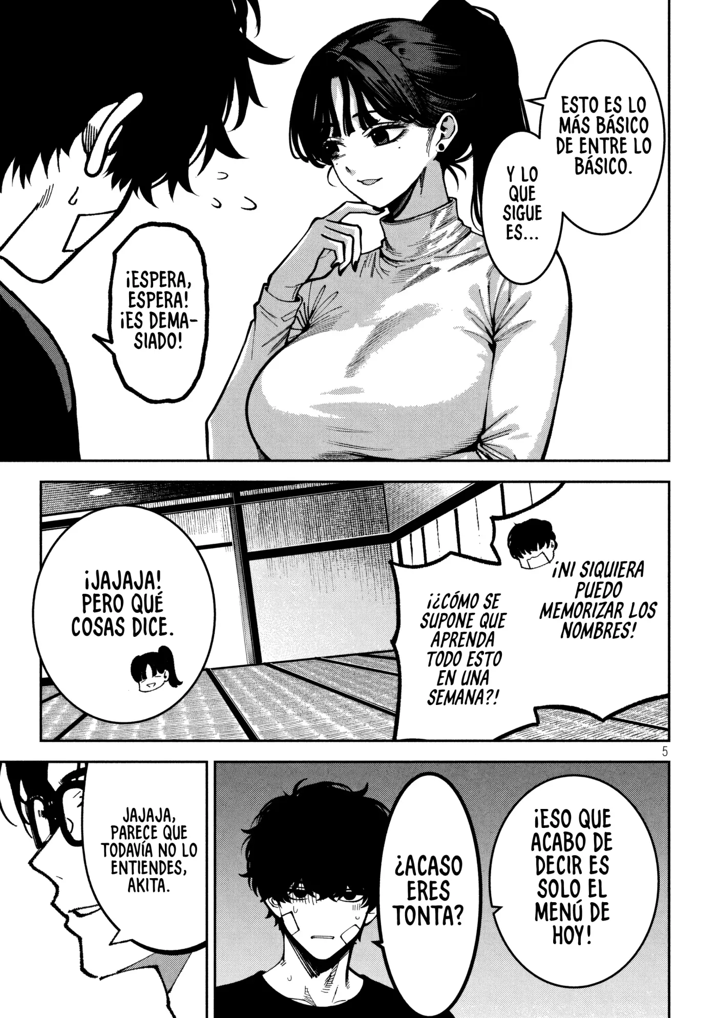 Bouryoku Banzai capítulo 61, página 8