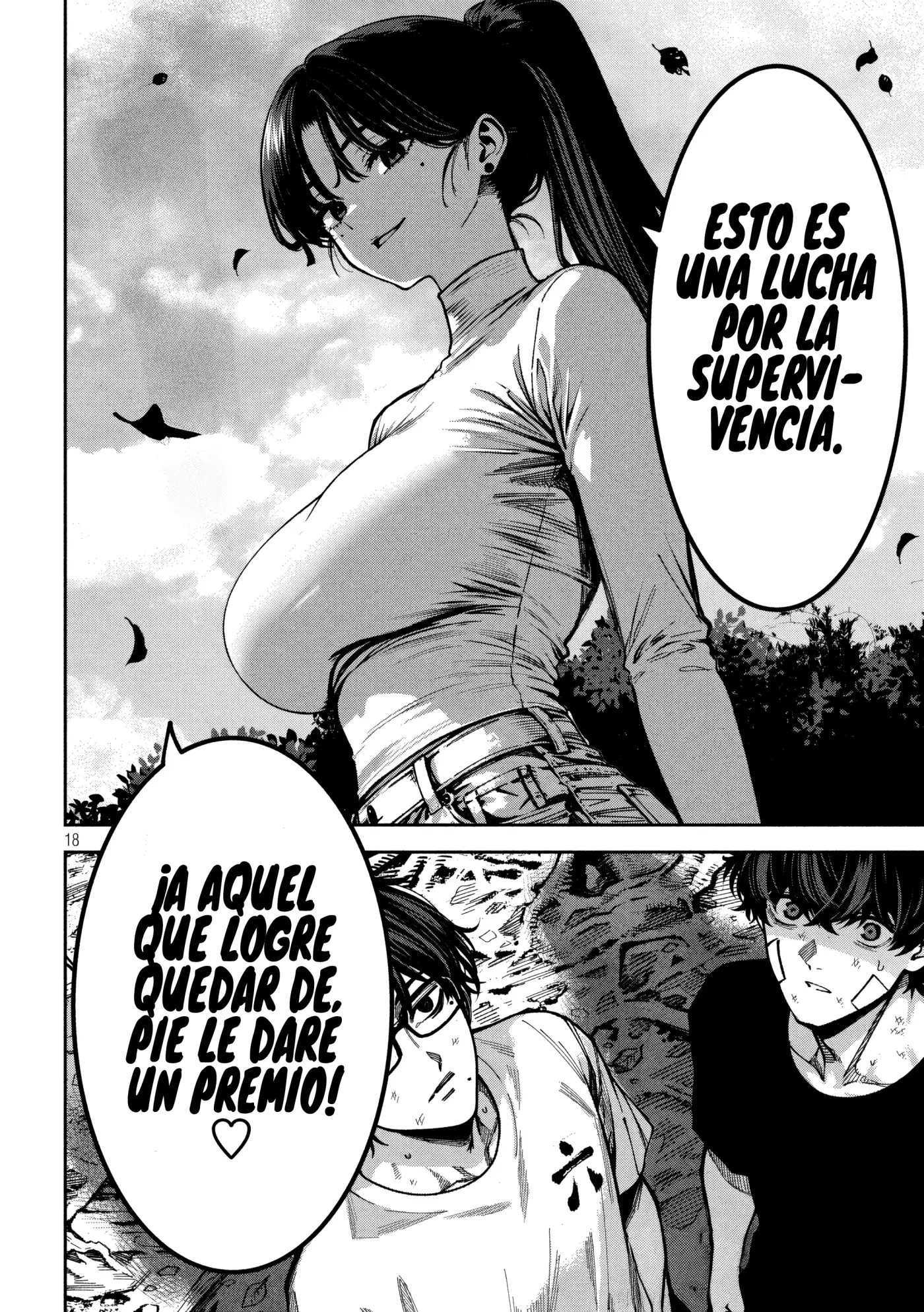 Bouryoku Banzai capítulo 61, página 21