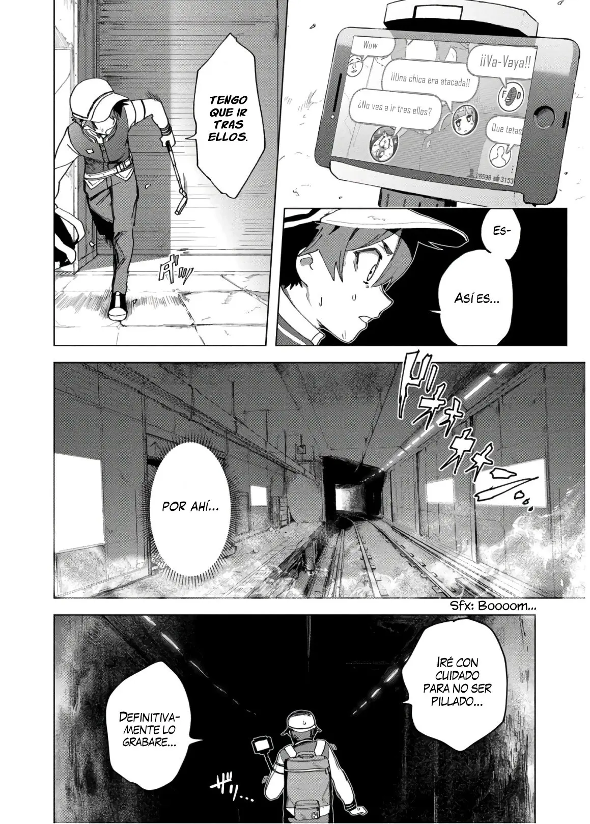 BTOOOM! U-18 capítulo 1, página 16