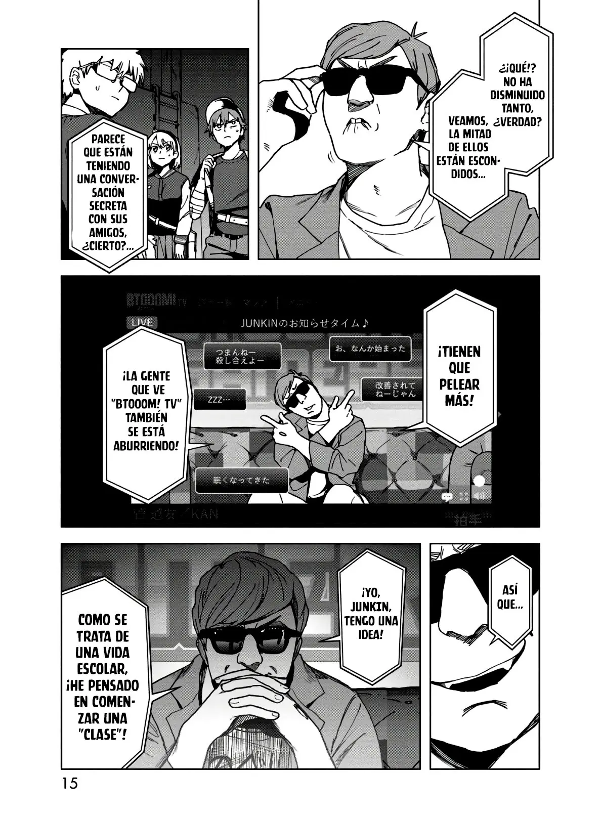 BTOOOM! U-18 capítulo 14, página 16