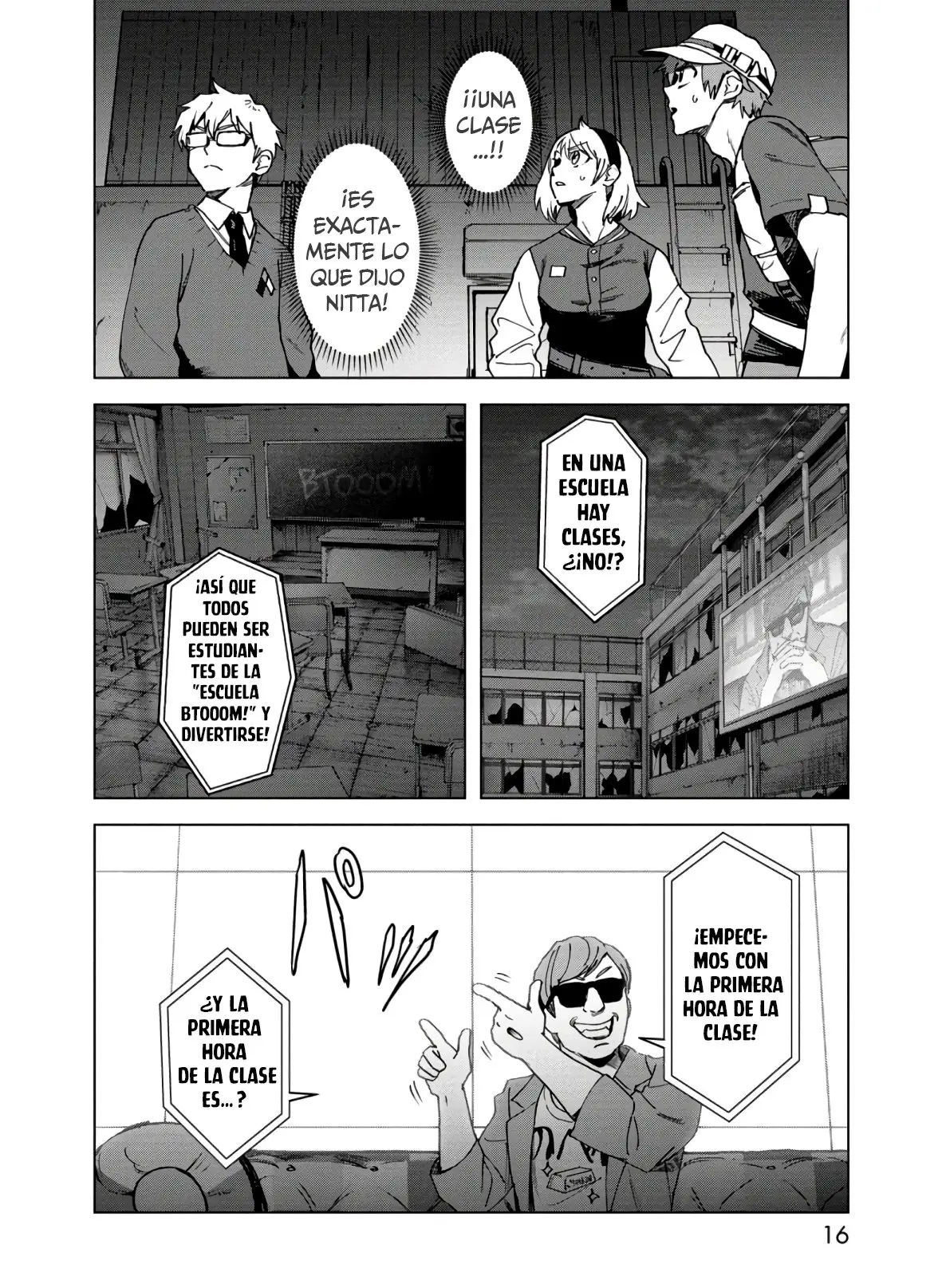 BTOOOM! U-18 capítulo 14, página 17