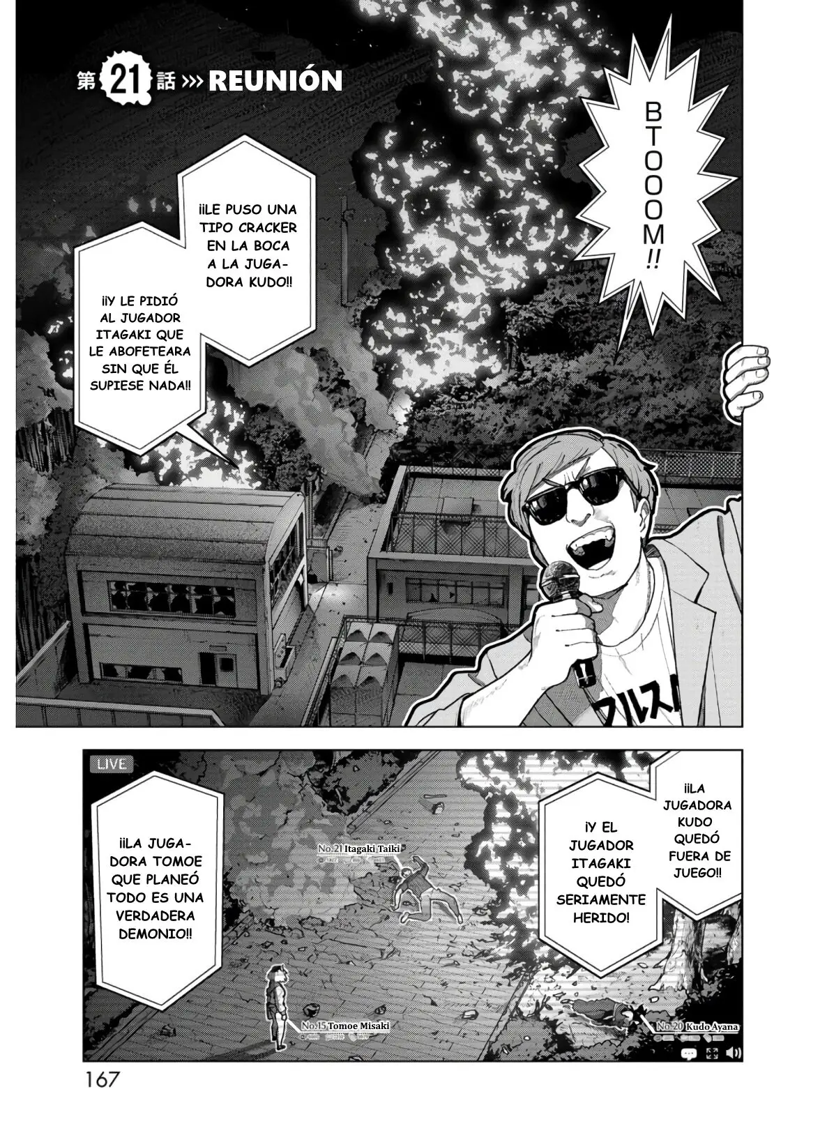 BTOOOM! U-18 capítulo 21, página 2
