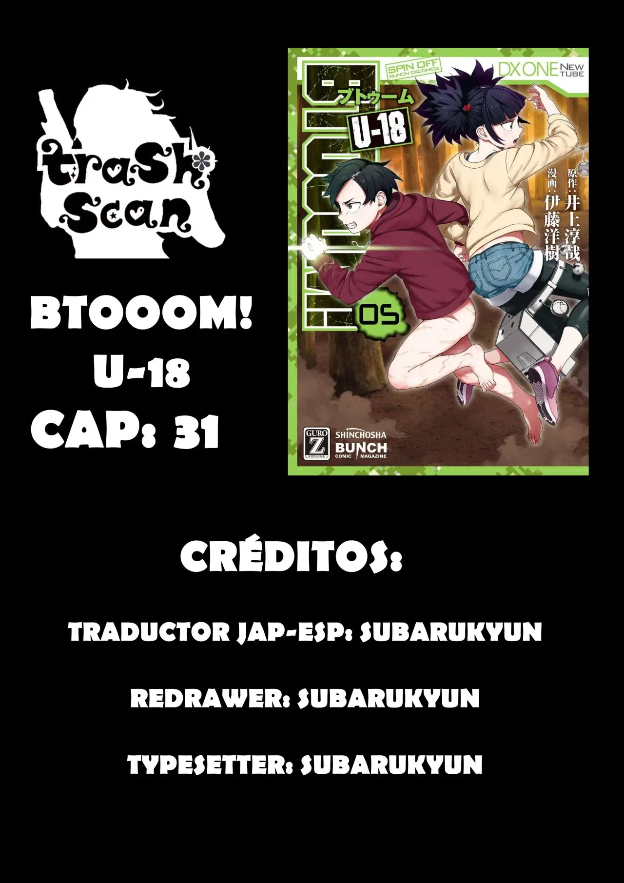 BTOOOM! U-18 capítulo 31, página 1