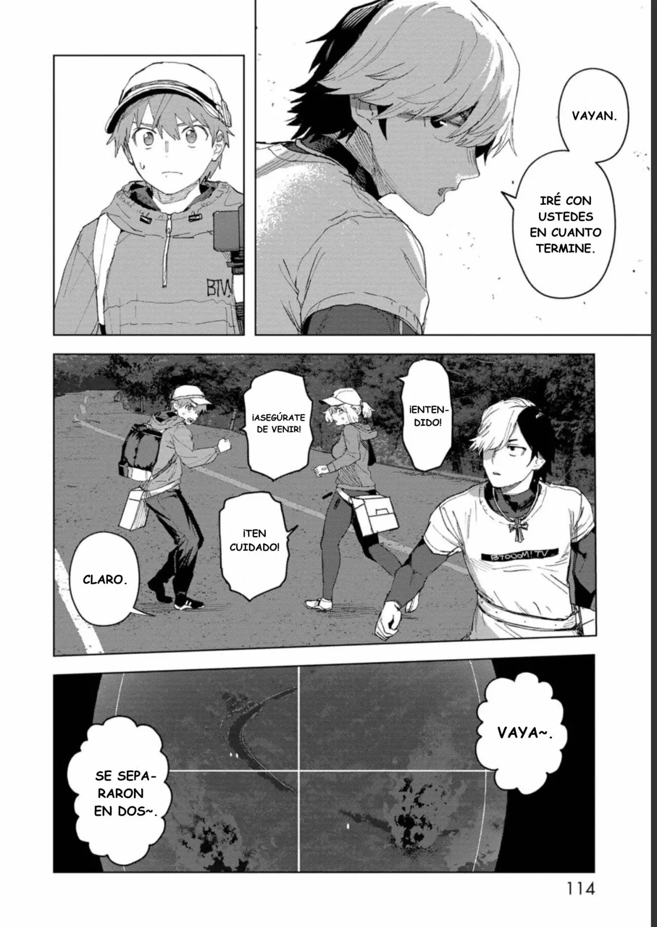 BTOOOM! U-18 capítulo 33, página 21