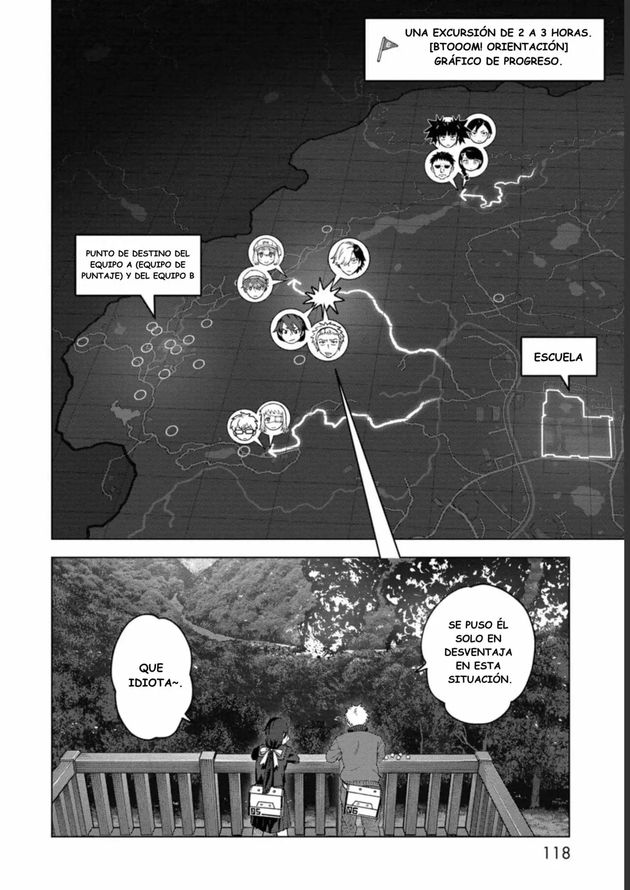BTOOOM! U-18 capítulo 34, página 3