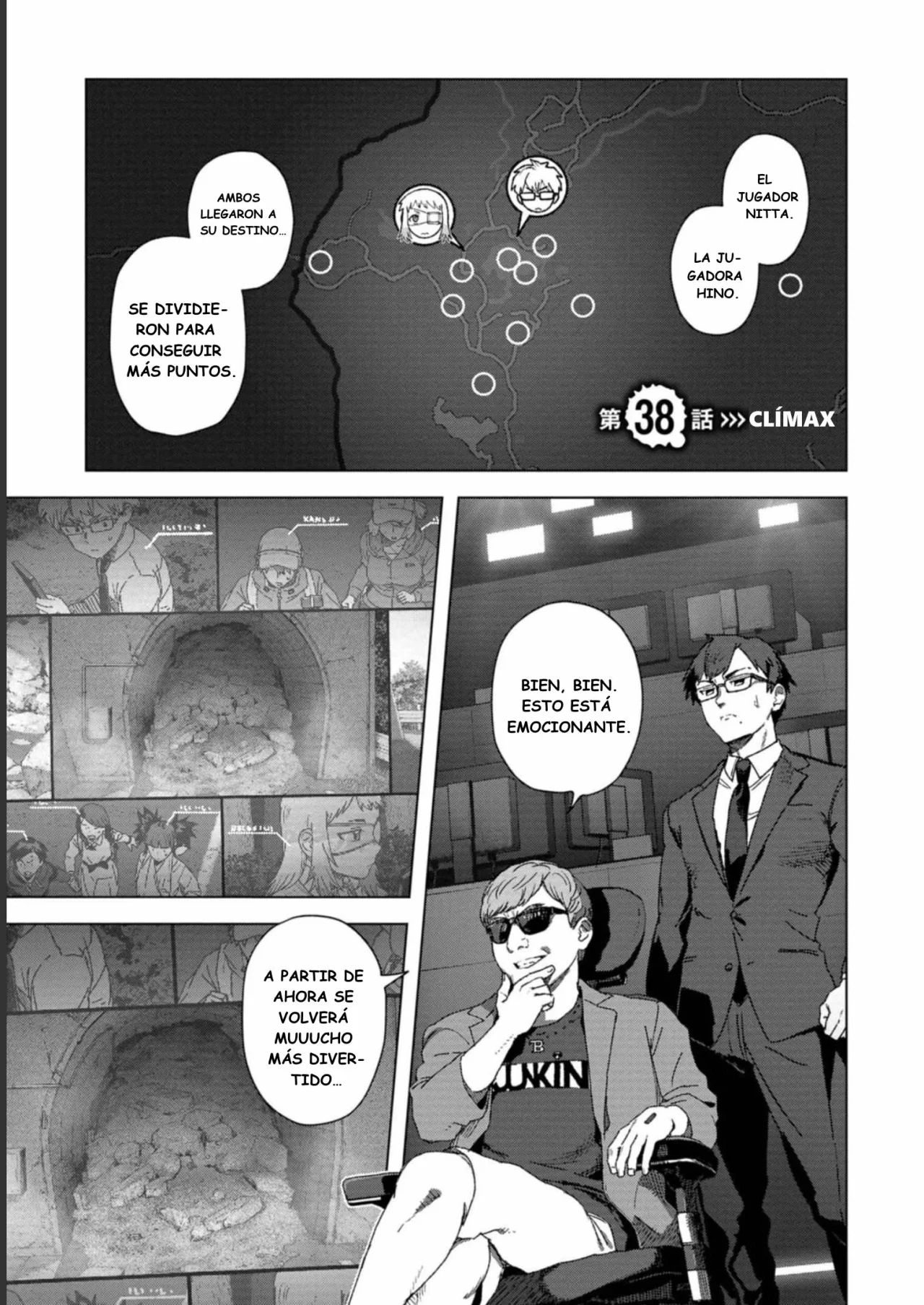 BTOOOM! U-18 capítulo 38, página 2