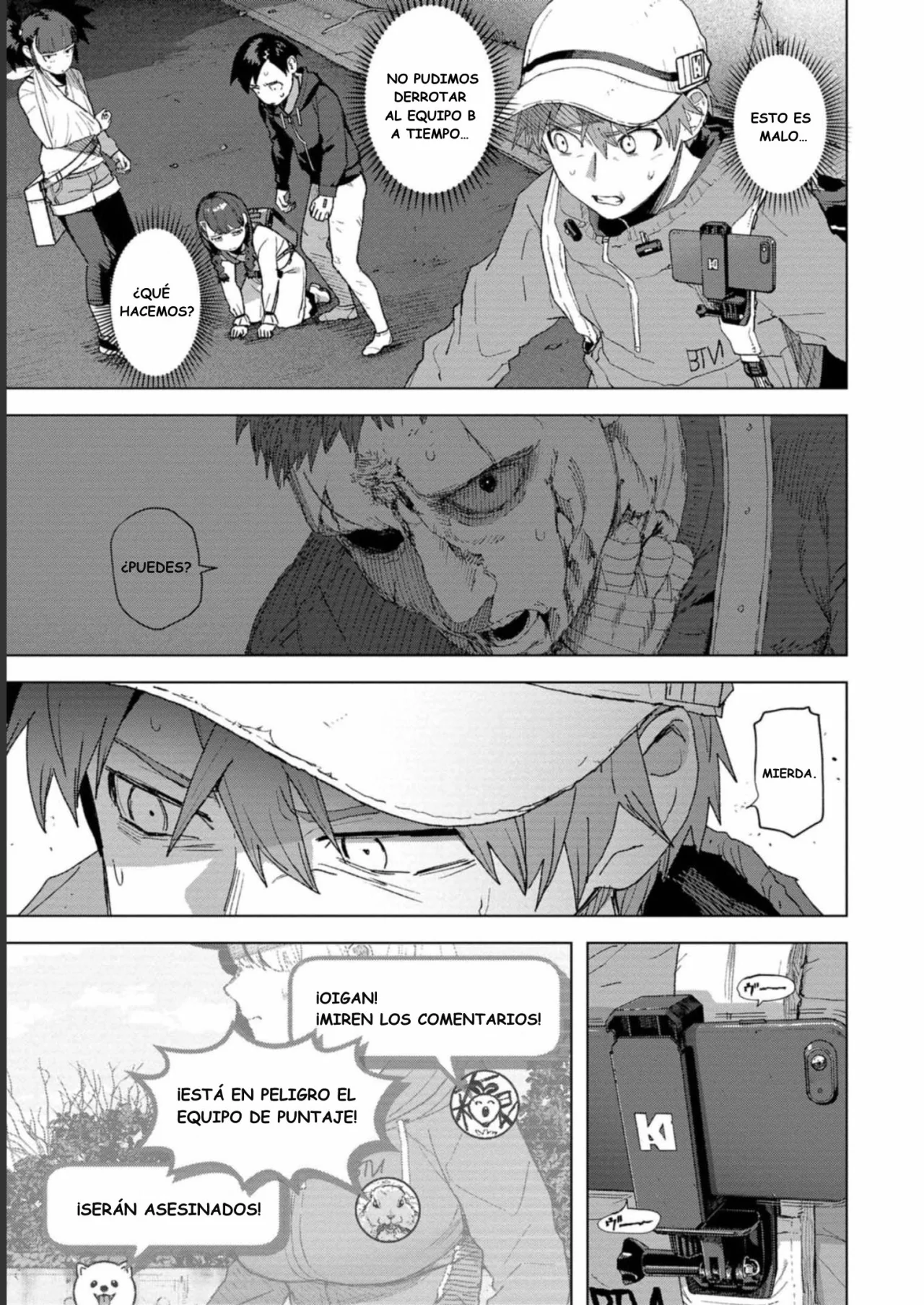 BTOOOM! U-18 capítulo 39, página 4