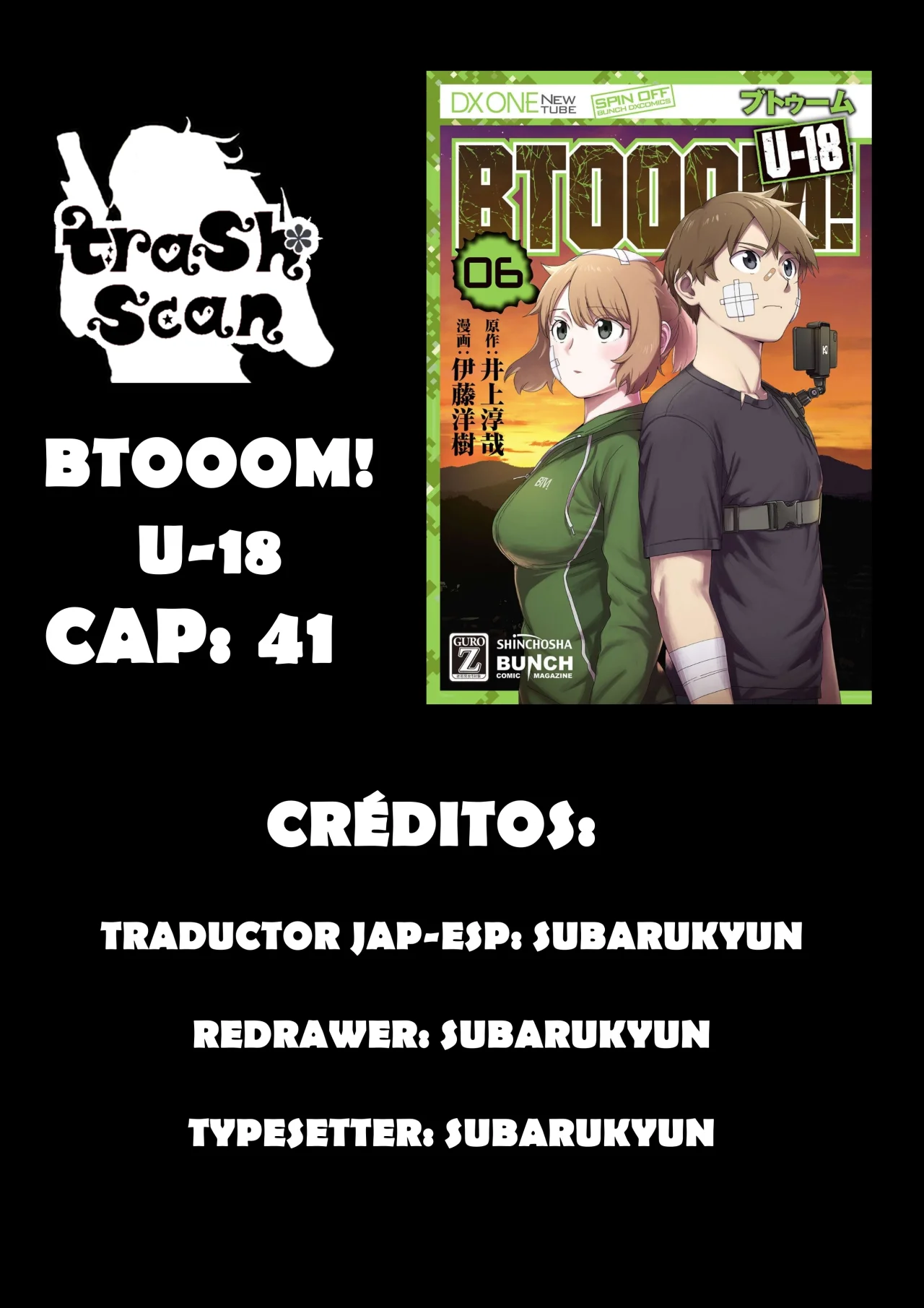BTOOOM! U-18 capítulo 41, página 1