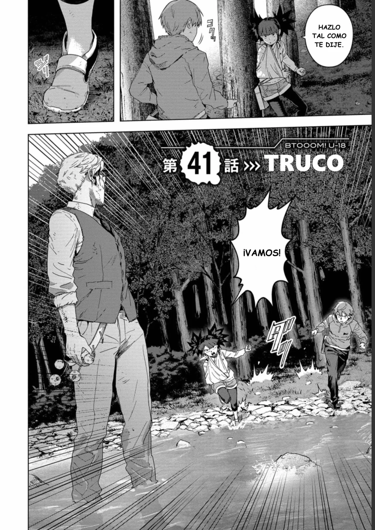 BTOOOM! U-18 capítulo 41, página 3