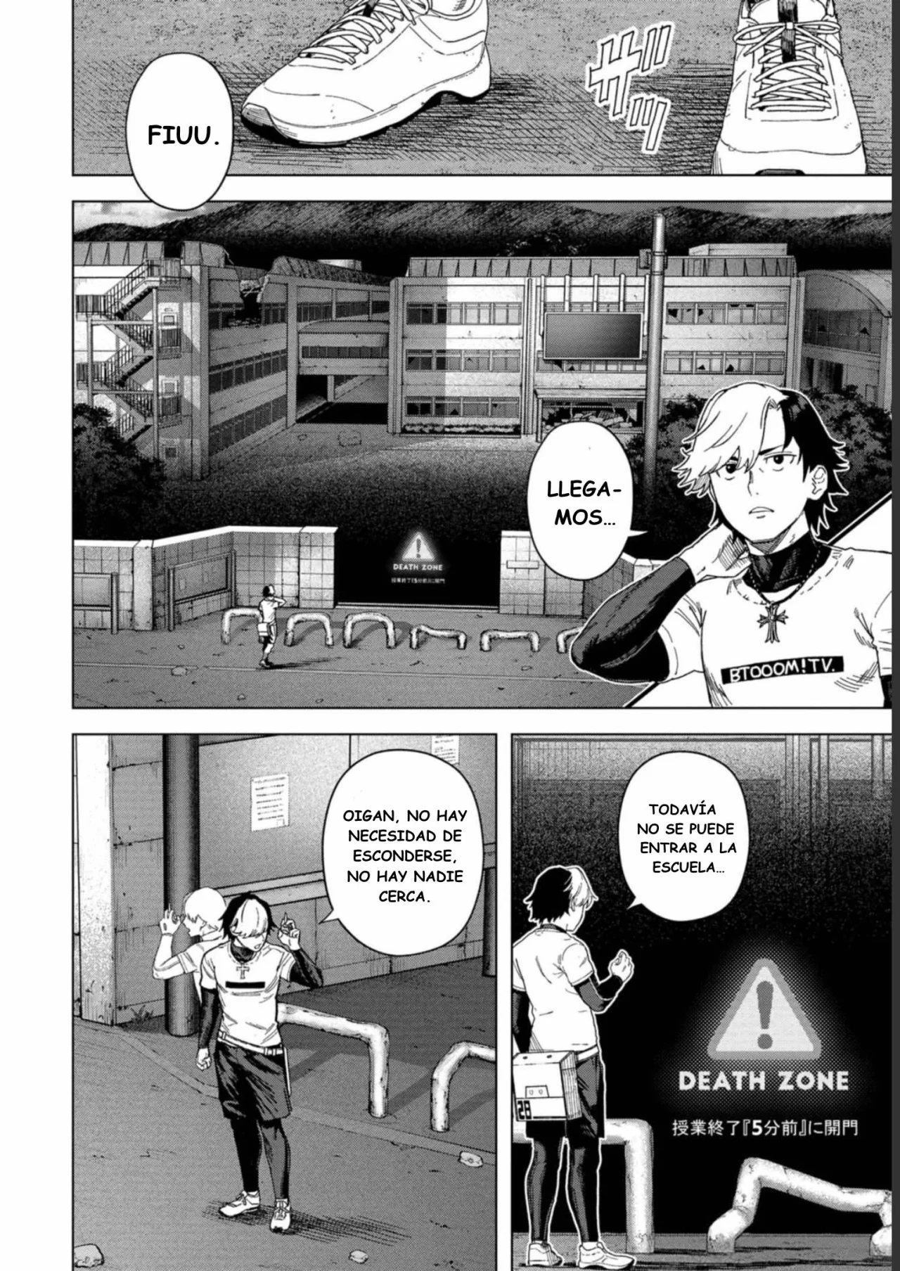 BTOOOM! U-18 capítulo 44, página 3
