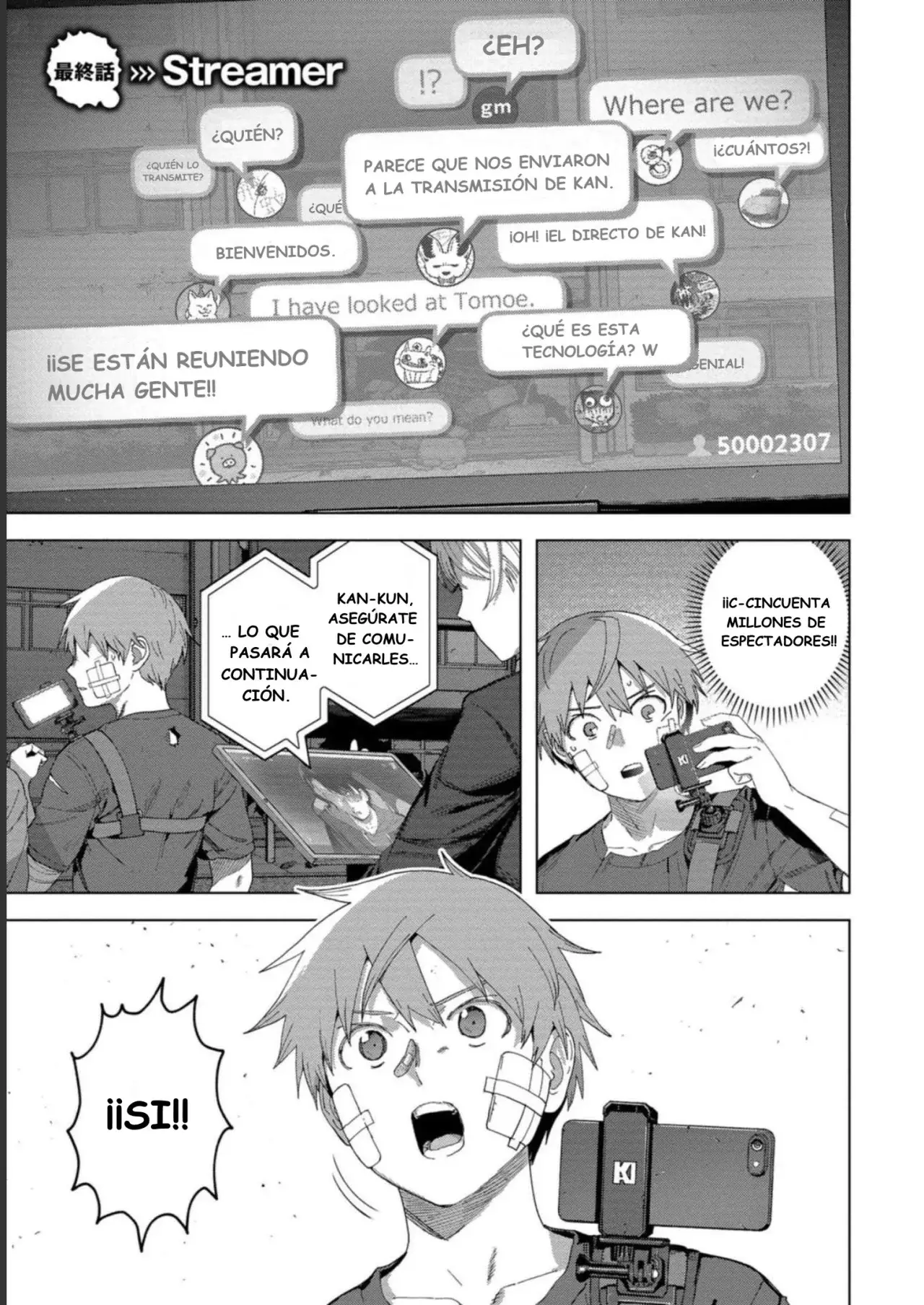 BTOOOM! U-18 capítulo 48, página 2