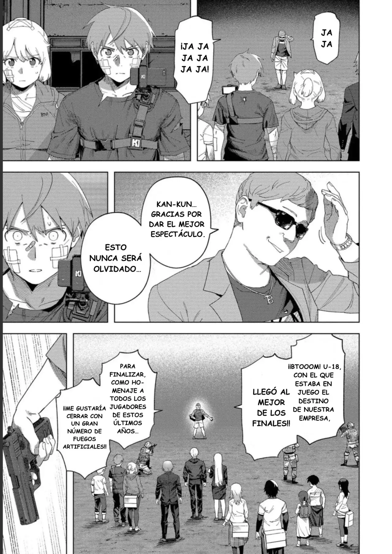 BTOOOM! U-18 capítulo 48, página 18