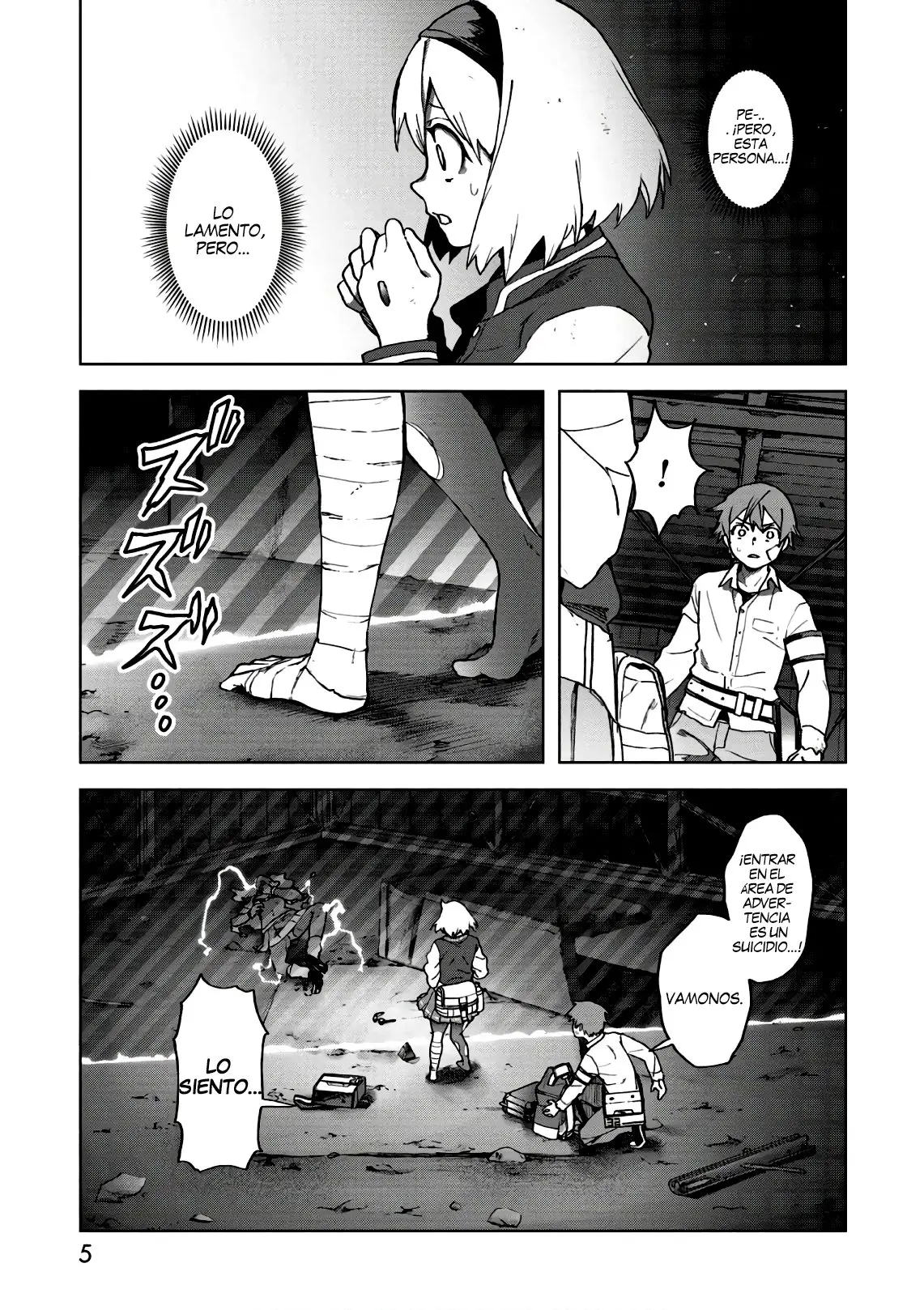 BTOOOM! U-18 capítulo 6, página 8