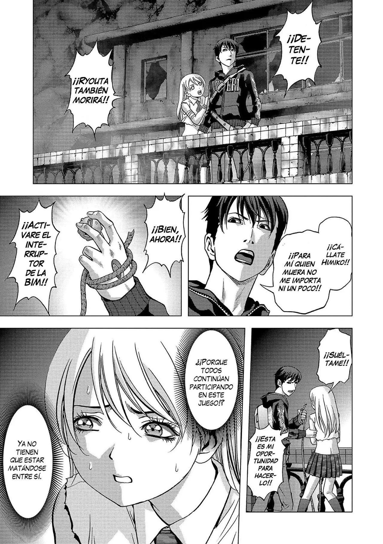 BTOOOM! capítulo 103, página 40