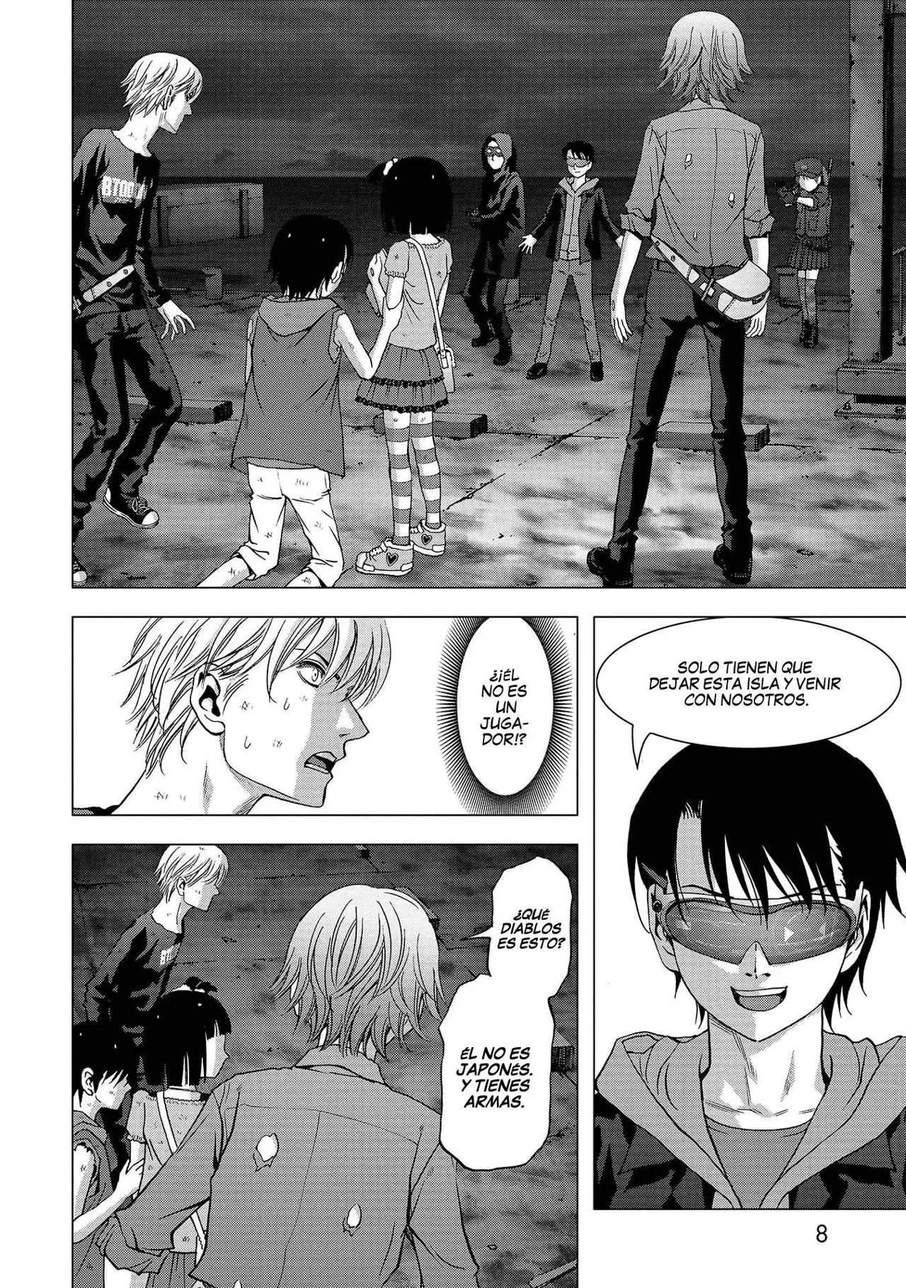 BTOOOM! capítulo 106, página 6