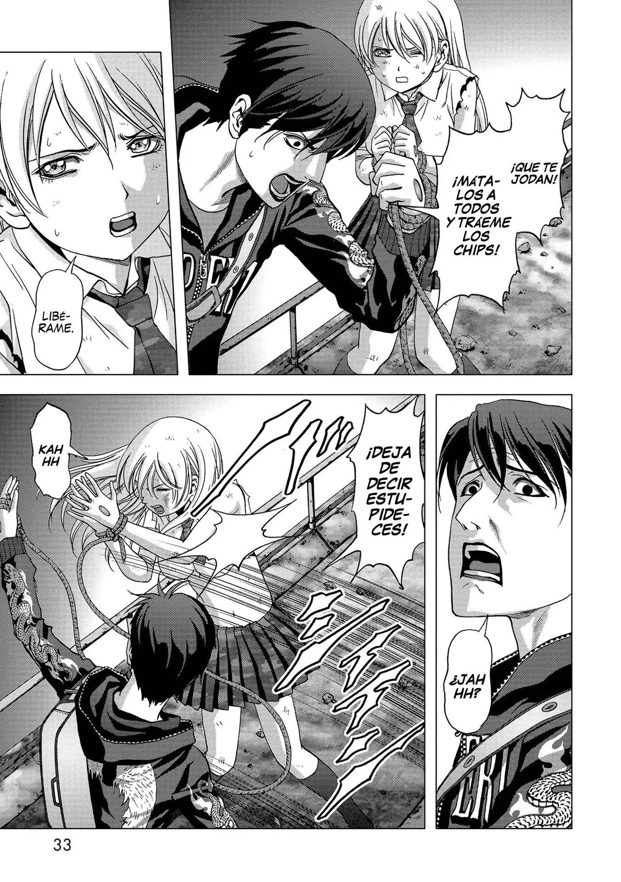 BTOOOM! capítulo 106, página 31
