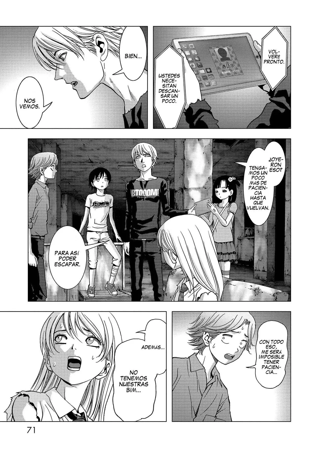 BTOOOM! capítulo 107, página 17