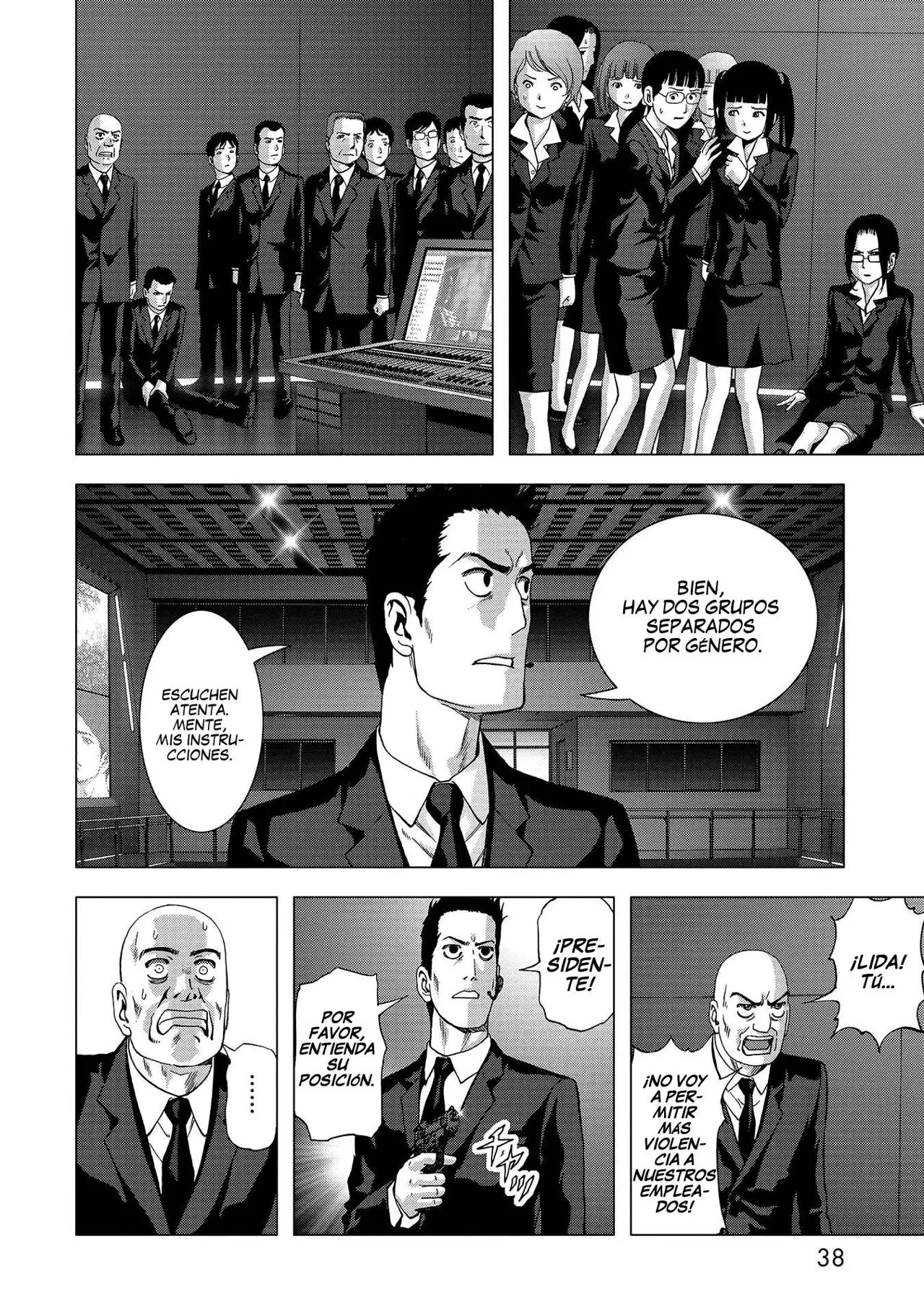 BTOOOM! capítulo 110, página 33