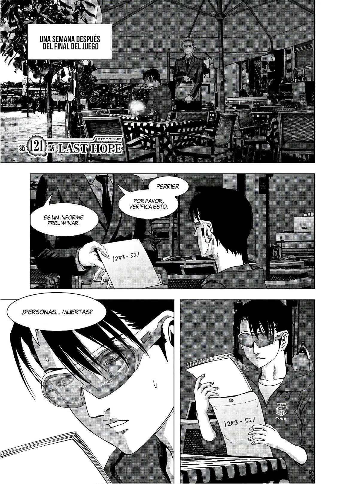 BTOOOM! capítulo 121, página 1