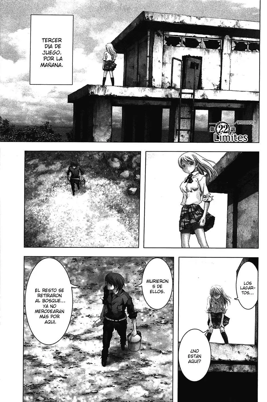 BTOOOM! capítulo 22, página 2