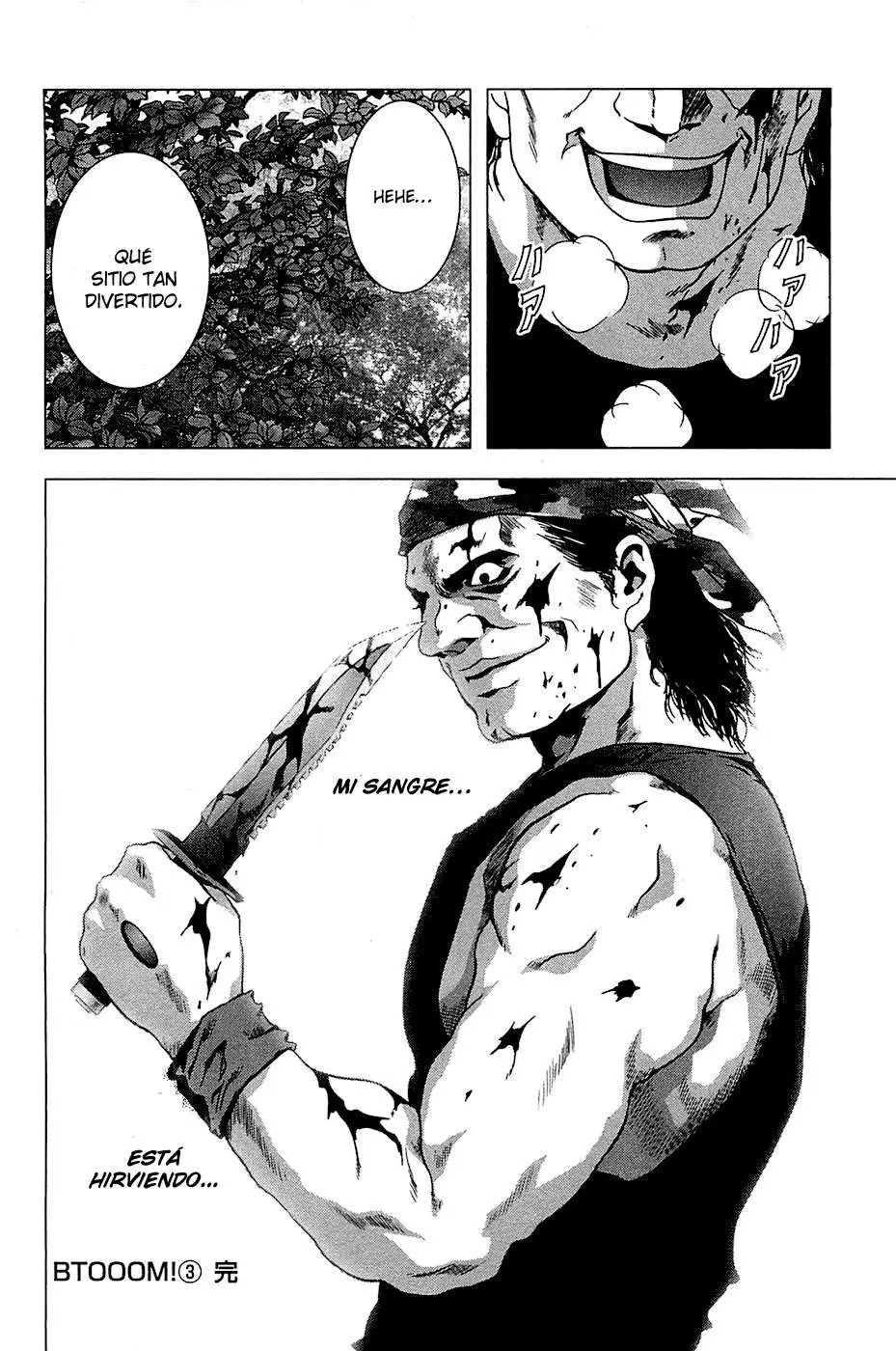 BTOOOM! capítulo 22, página 27