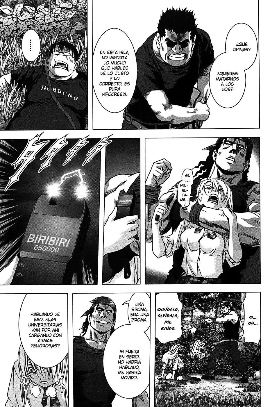 BTOOOM! capítulo 32, página 19