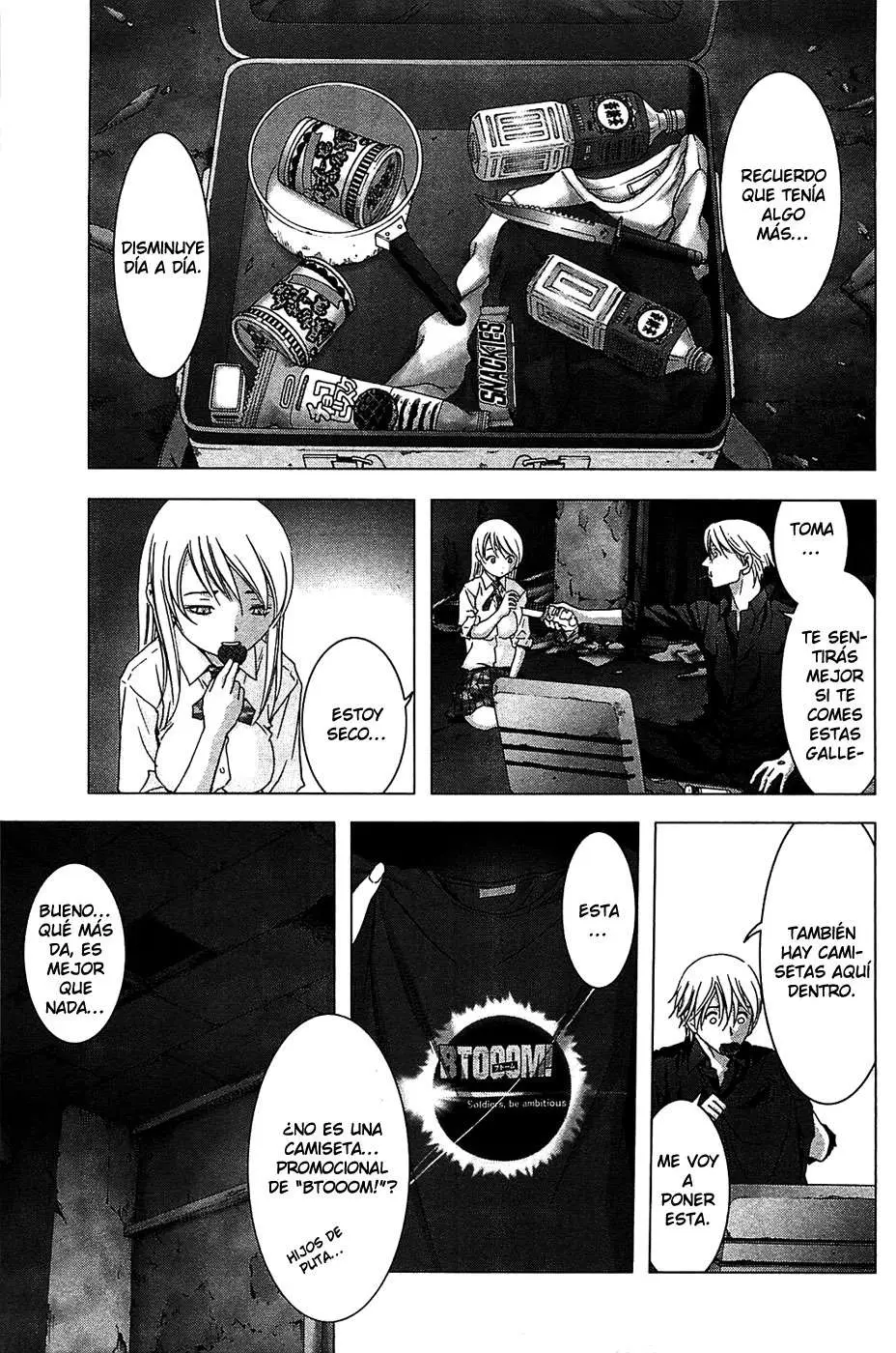 BTOOOM! capítulo 35, página 28