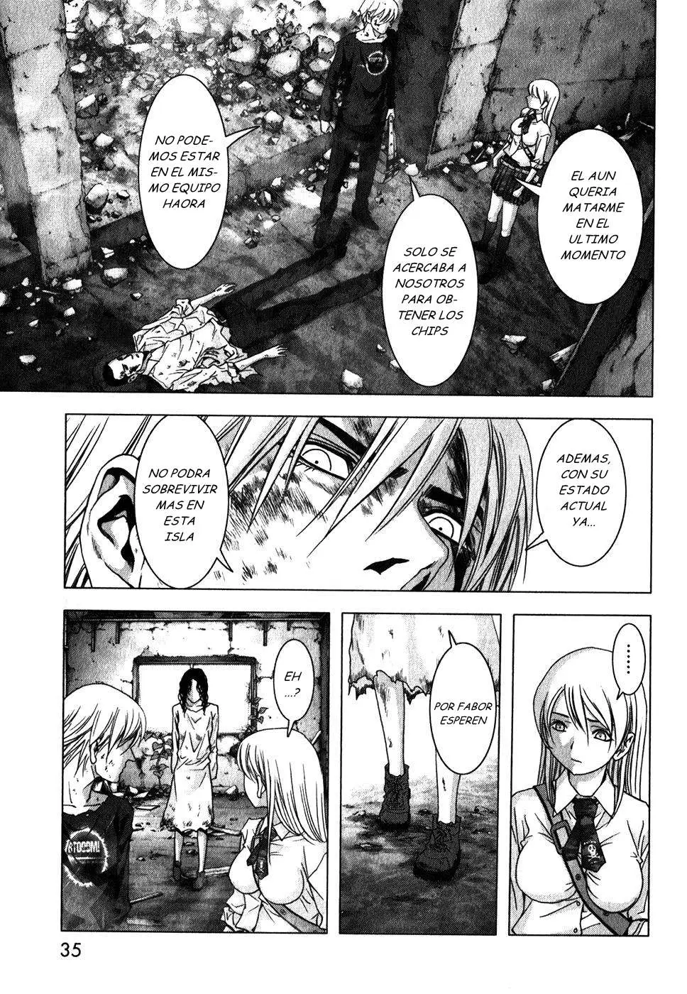 BTOOOM! capítulo 46, página 37