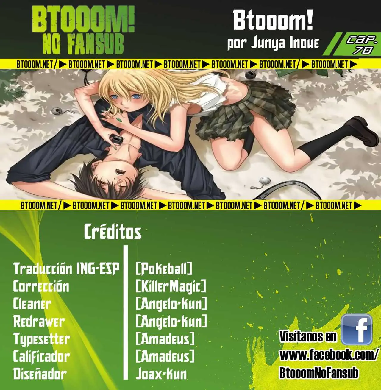 BTOOOM! capítulo 70, página 1