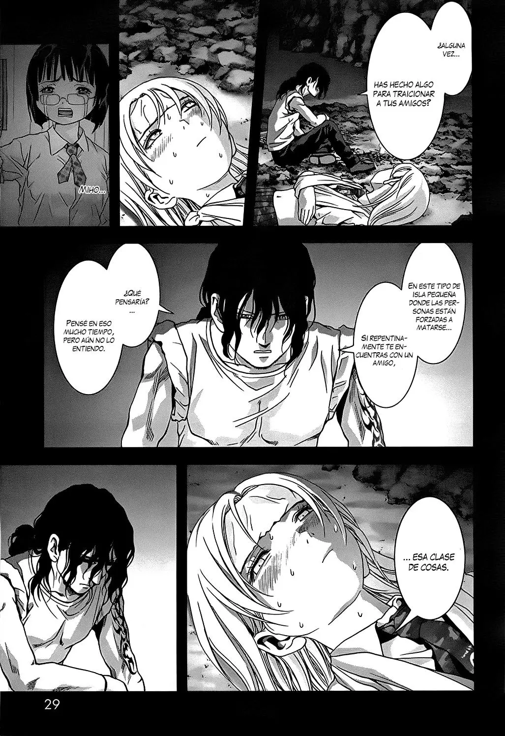 BTOOOM! capítulo 74, página 33