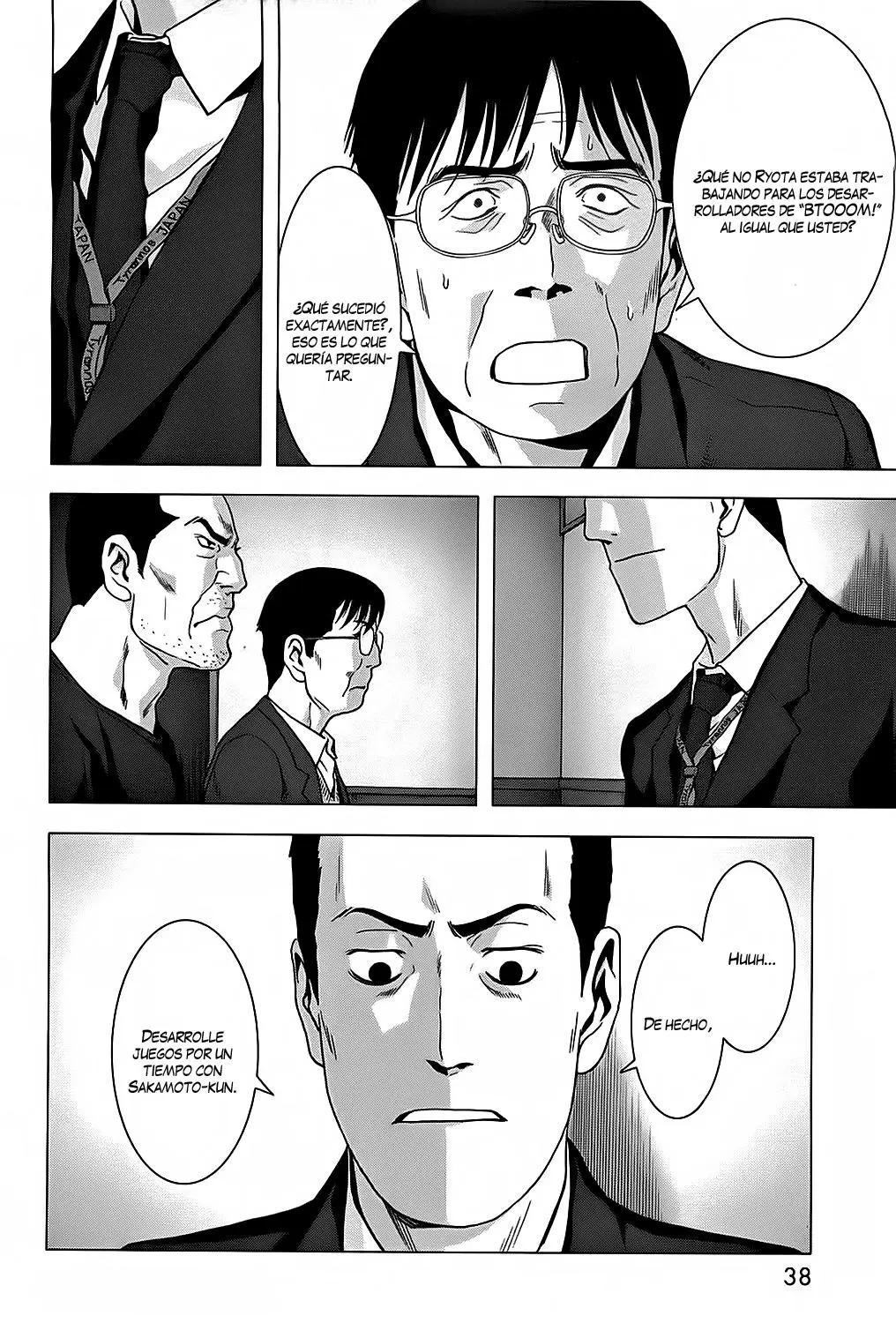 BTOOOM! capítulo 74, página 42