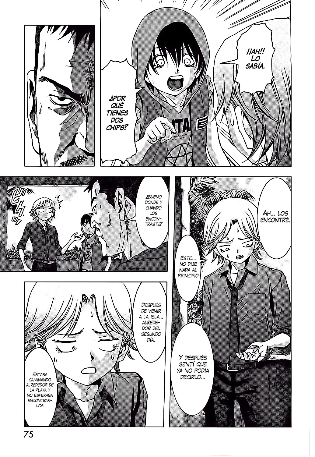 BTOOOM! capítulo 75, página 24