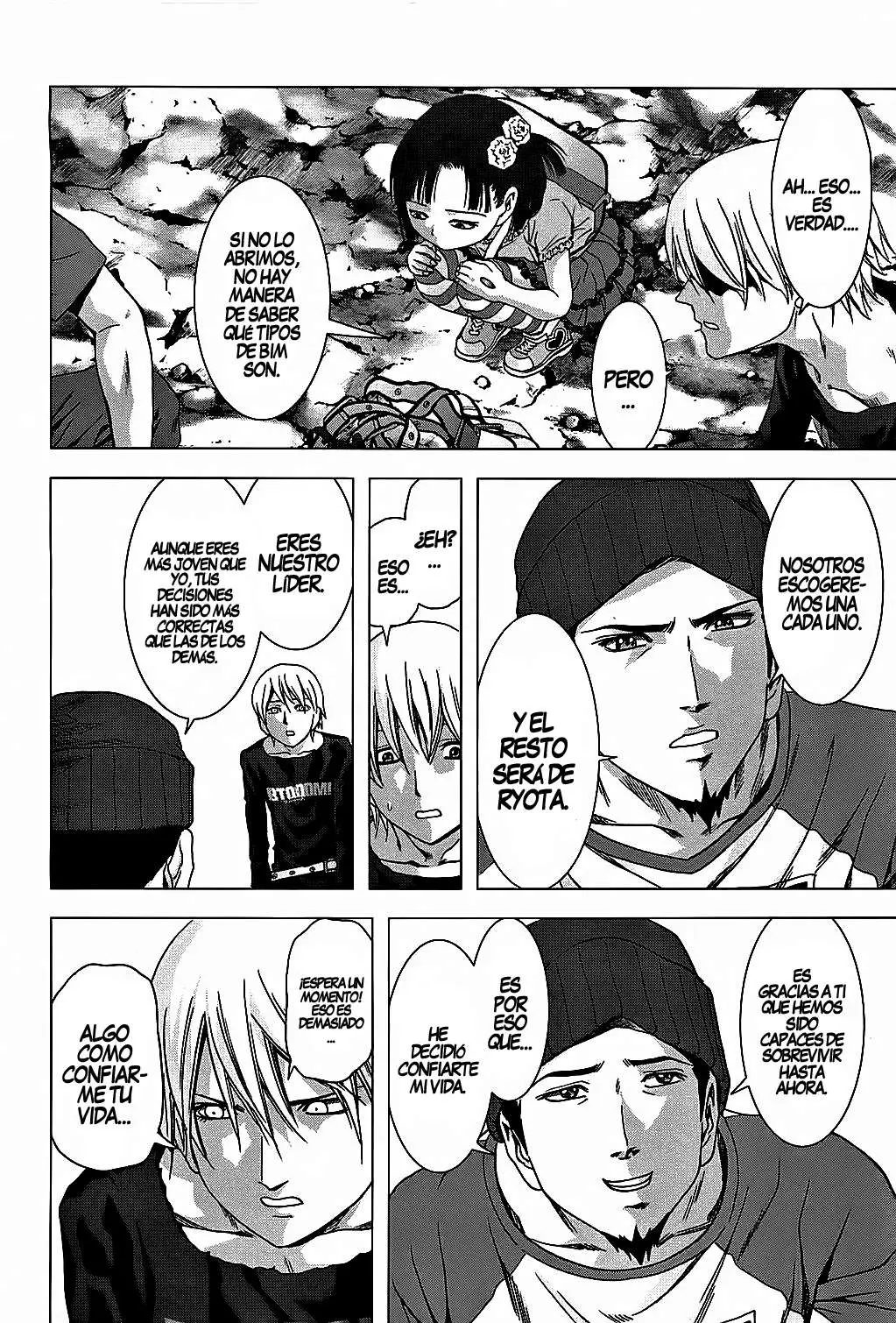 BTOOOM! capítulo 76, página 36