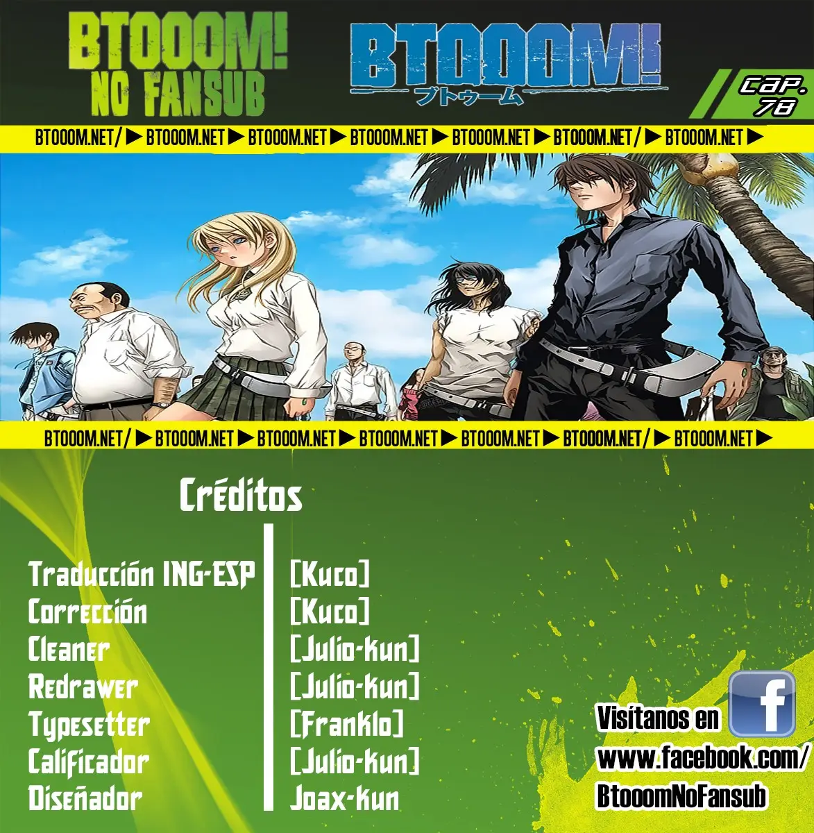 BTOOOM! capítulo 78, página 1