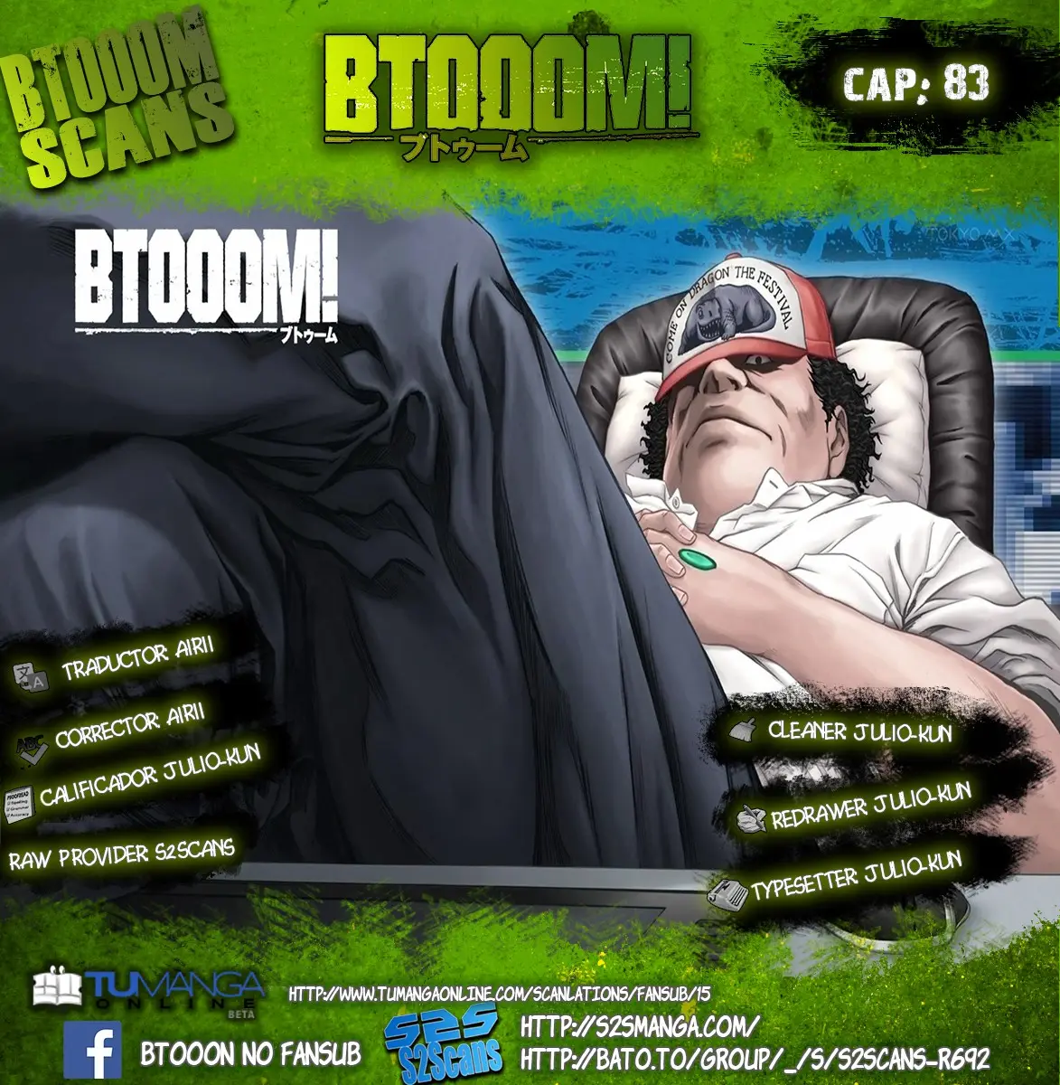 BTOOOM! capítulo 83, página 1