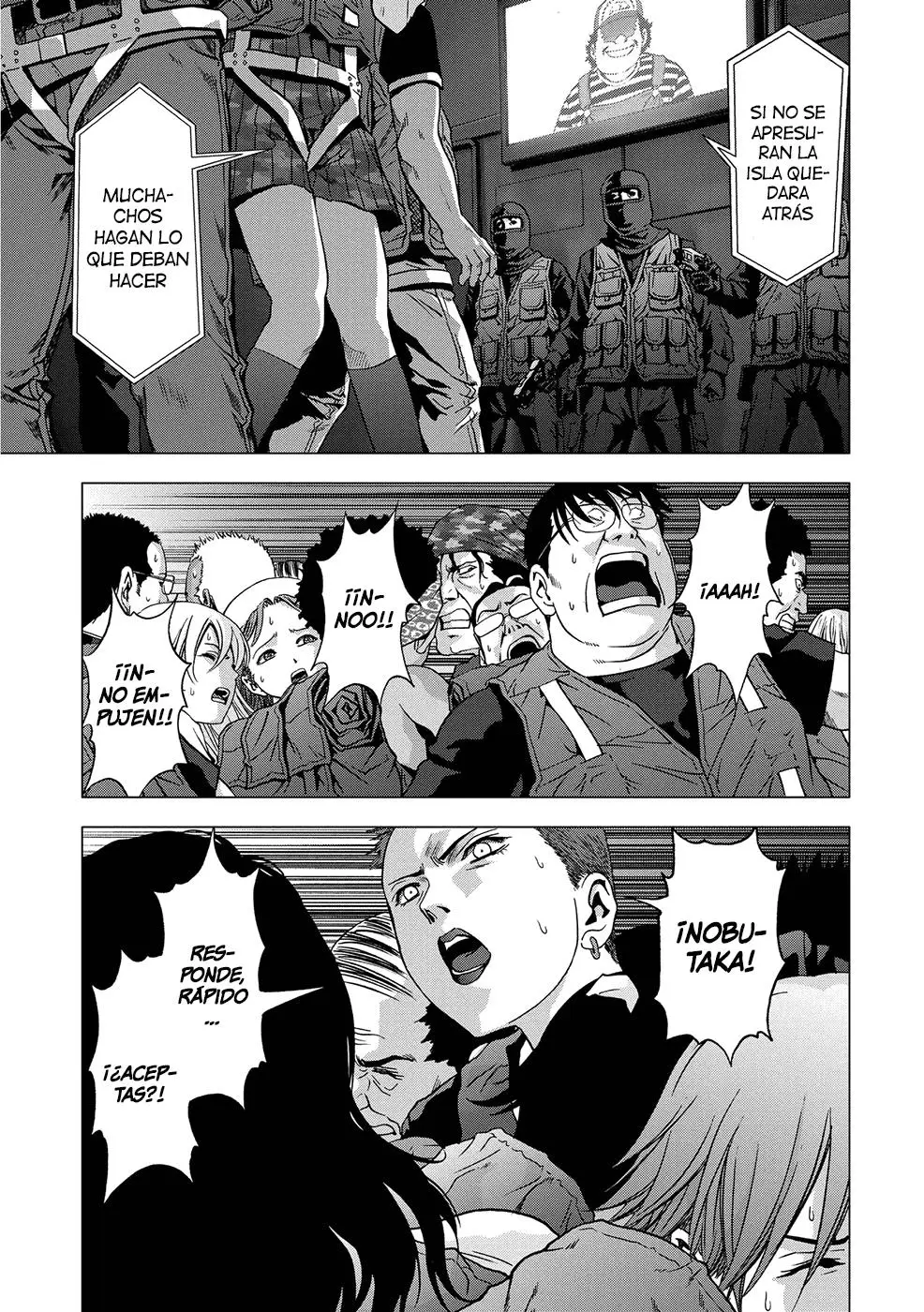 BTOOOM! capítulo 84, página 32