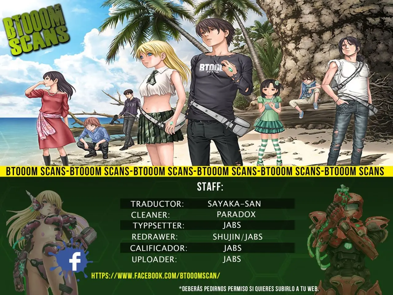 BTOOOM! capítulo 96, página 1