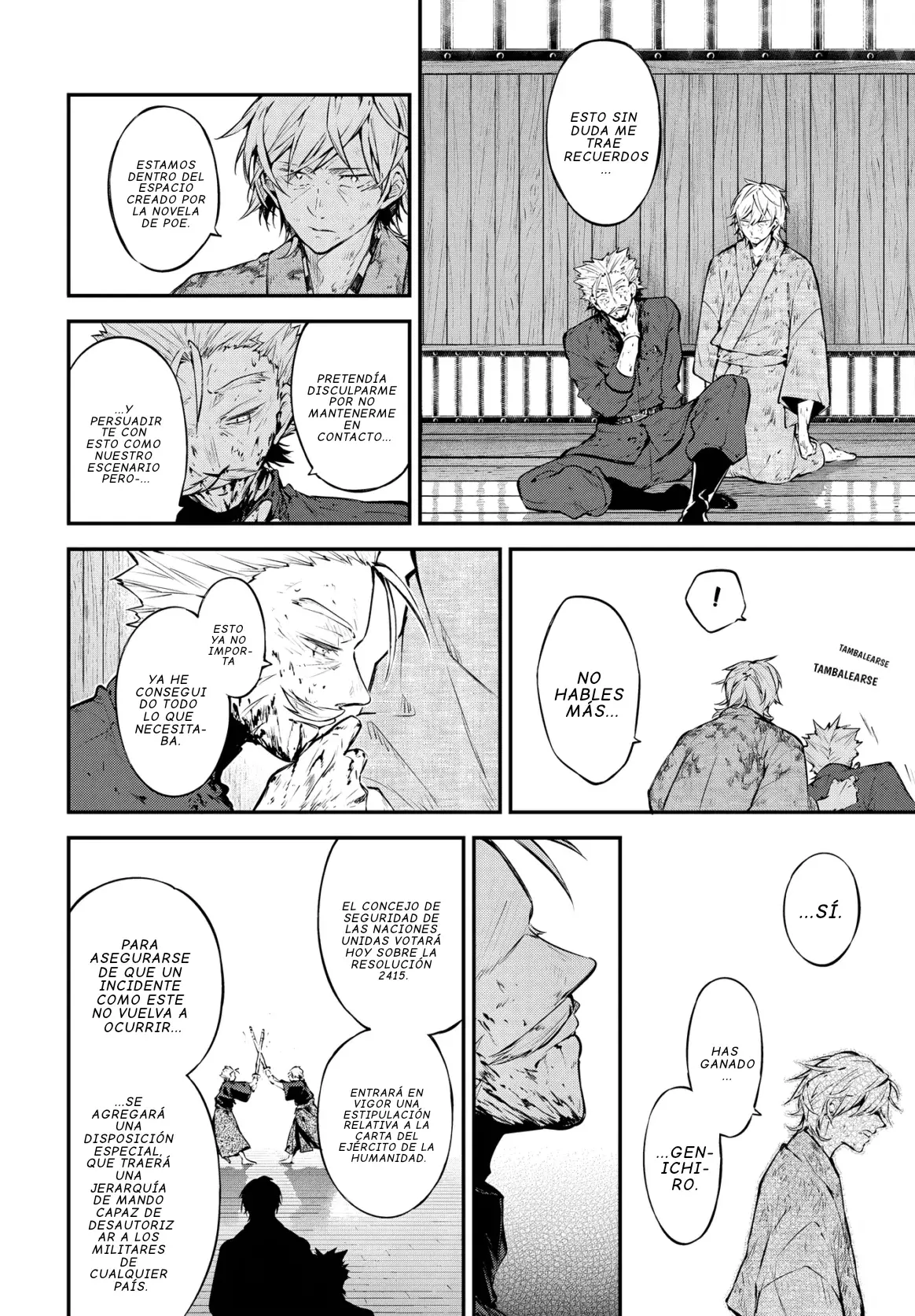 Bungou Stray Dogs capítulo 112, página 10