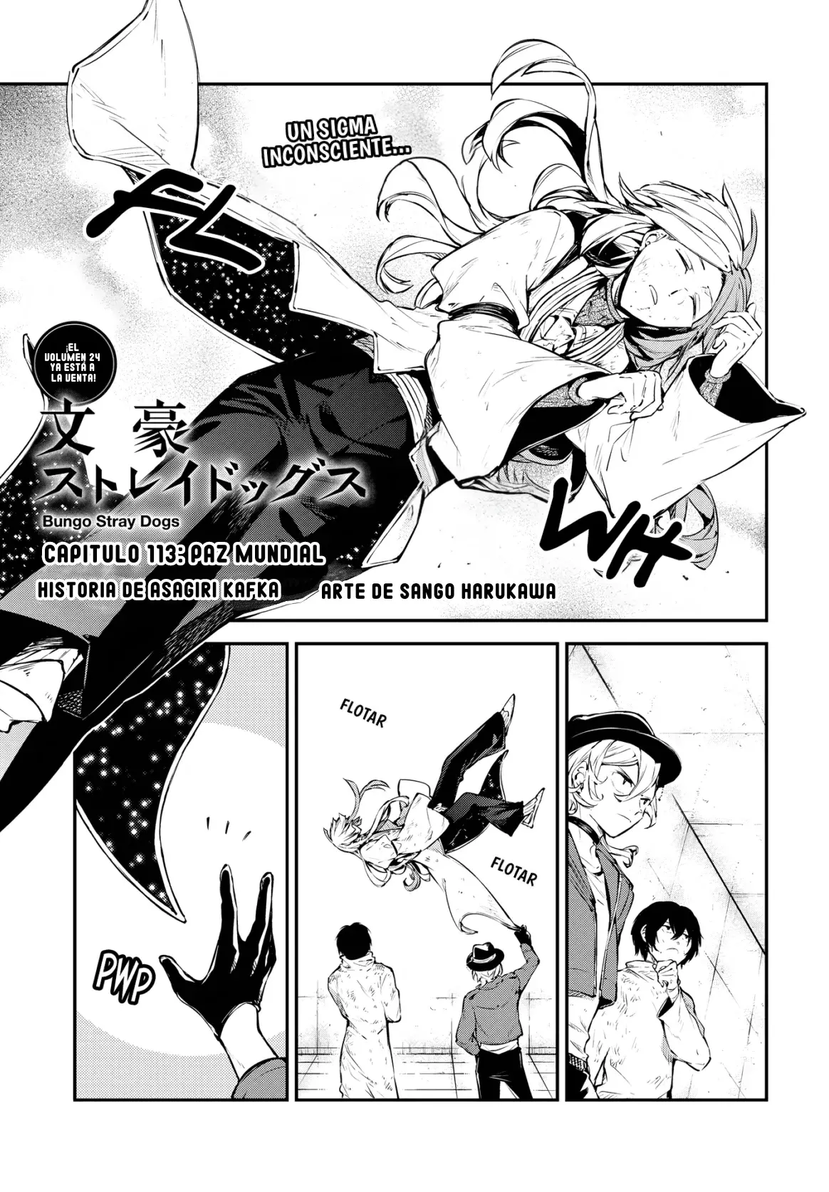 Bungou Stray Dogs capítulo 113, página 2