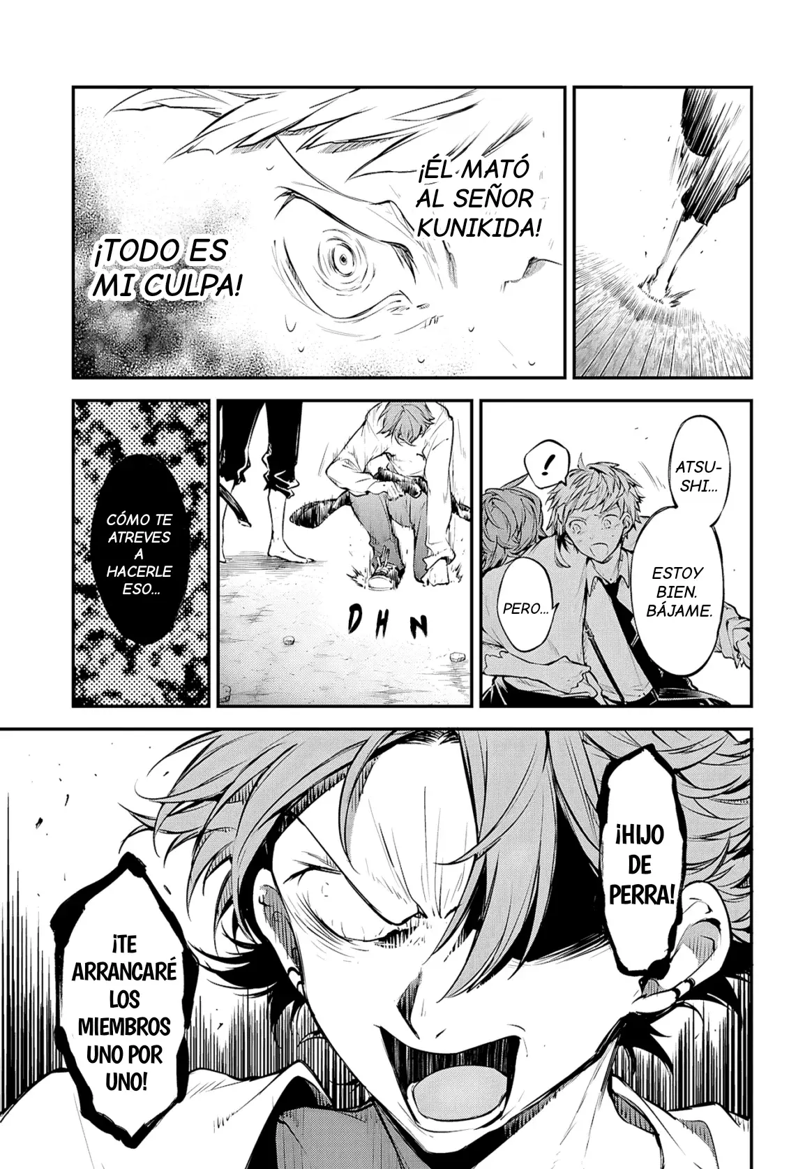 Bungou Stray Dogs capítulo 117, página 33